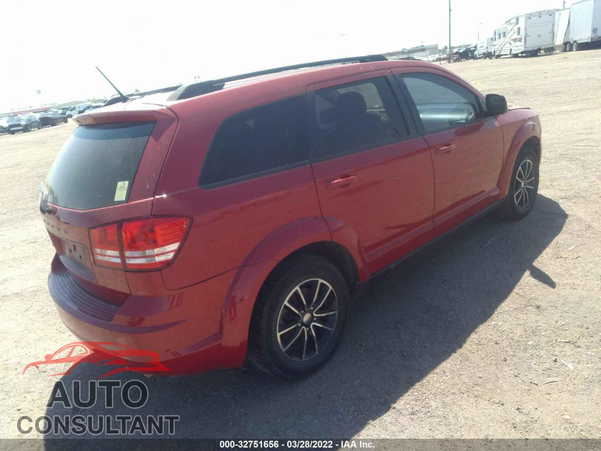 DODGE JOURNEY 2017 - 3C4PDCAB5HT599061