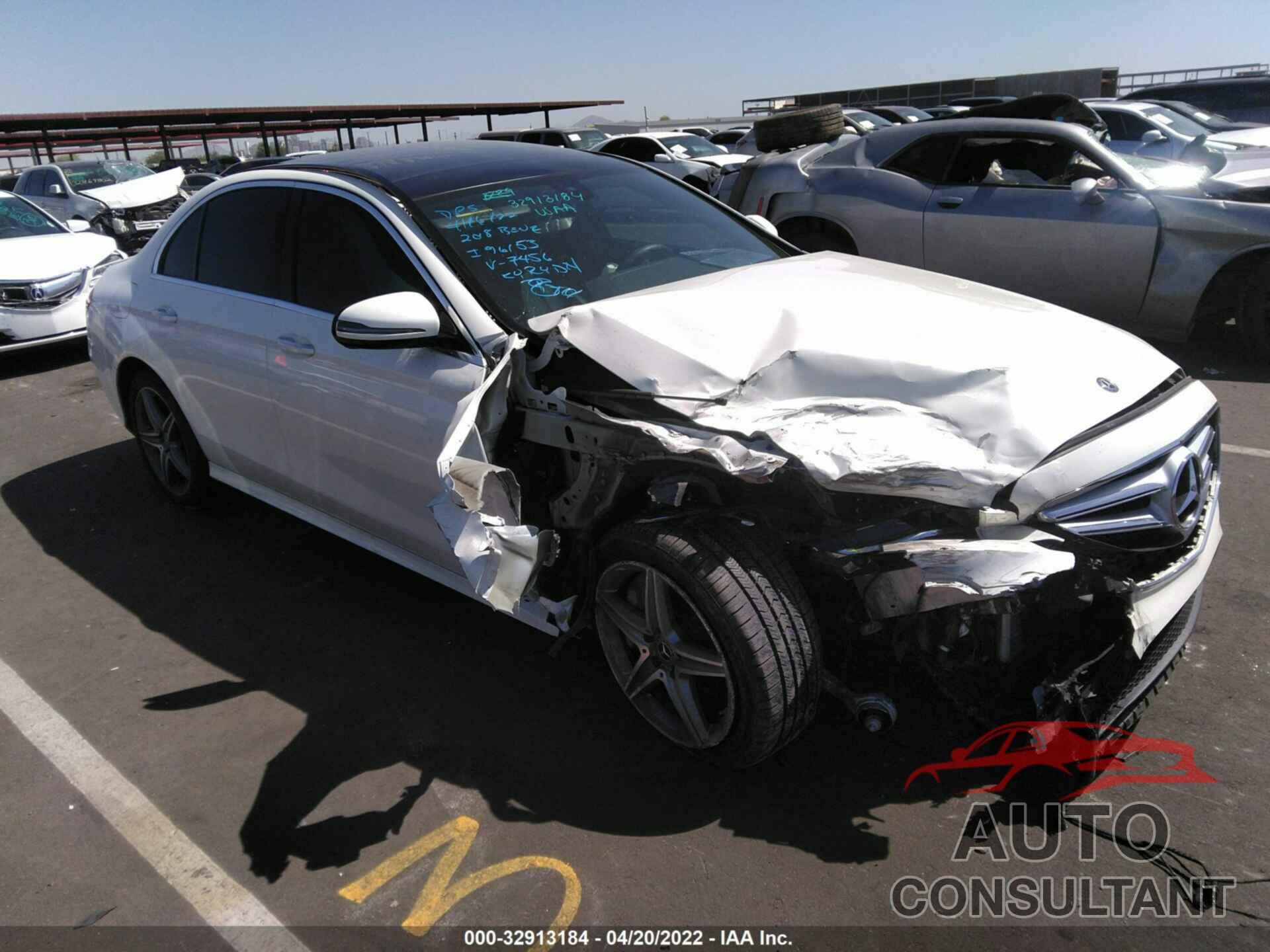 MERCEDES-BENZ E-CLASS 2018 - WDDZF4JB4JA387456