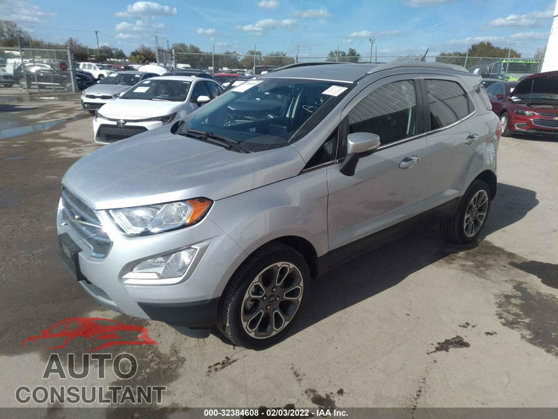 FORD ECOSPORT 2020 - MAJ6S3KL2LC365429