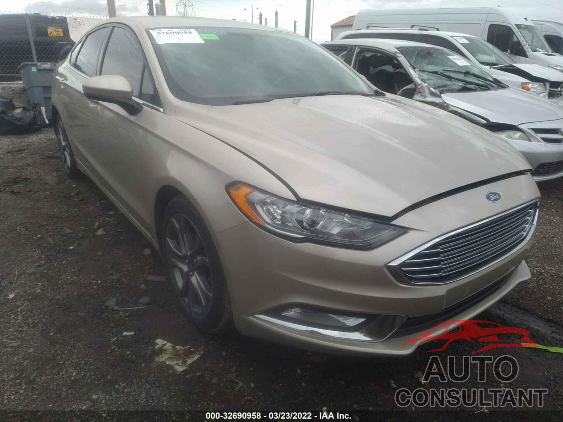 FORD FUSION 2017 - 3FA6P0H71HR395119