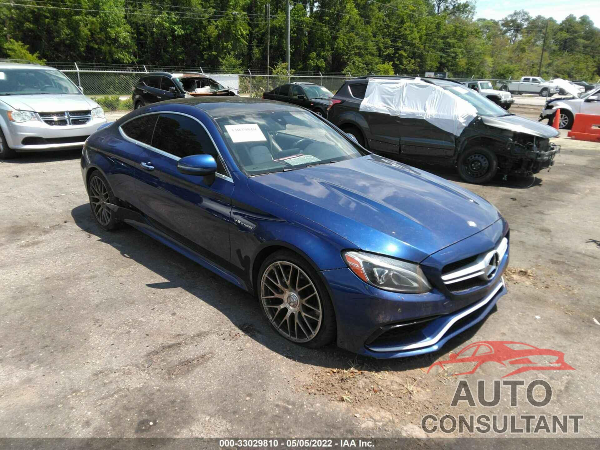 MERCEDES-BENZ C-CLASS 2017 - WDDWJ8GB1HF458156