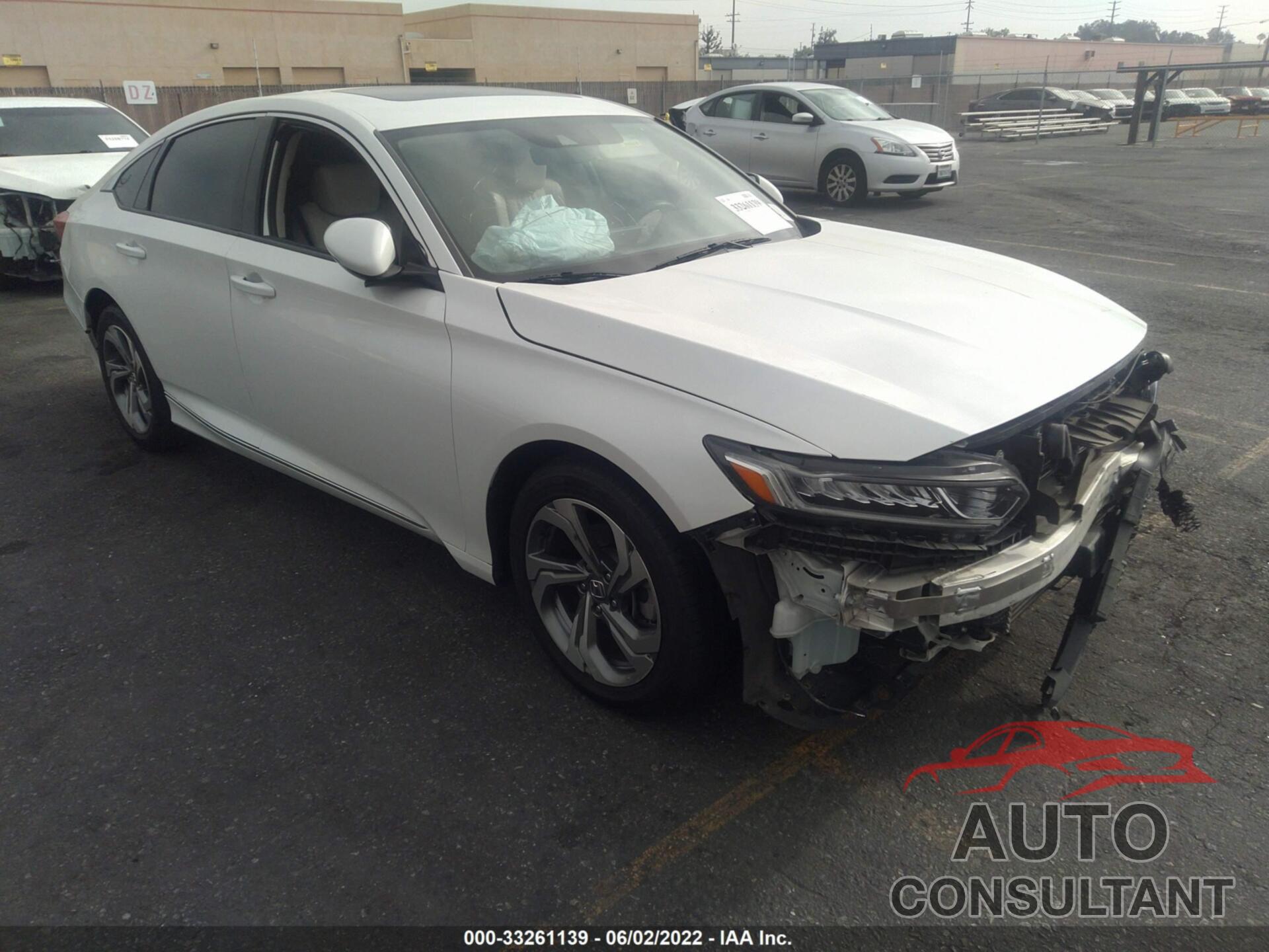 HONDA ACCORD SEDAN 2018 - 1HGCV1F52JA027995