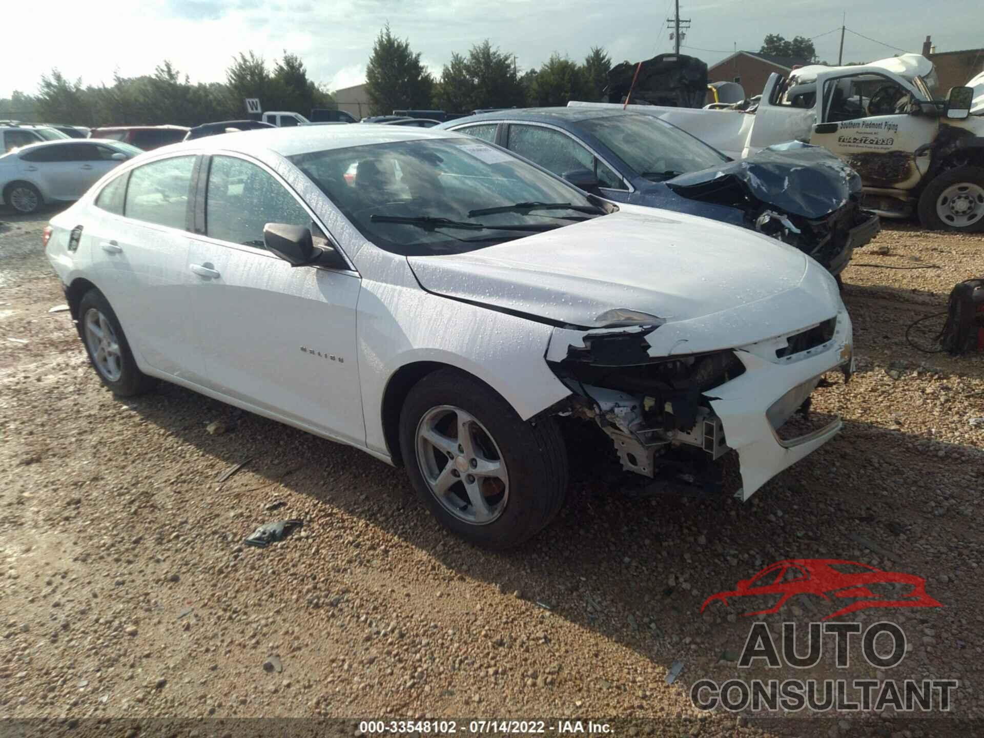CHEVROLET MALIBU 2017 - 1G1ZC5ST1HF147528