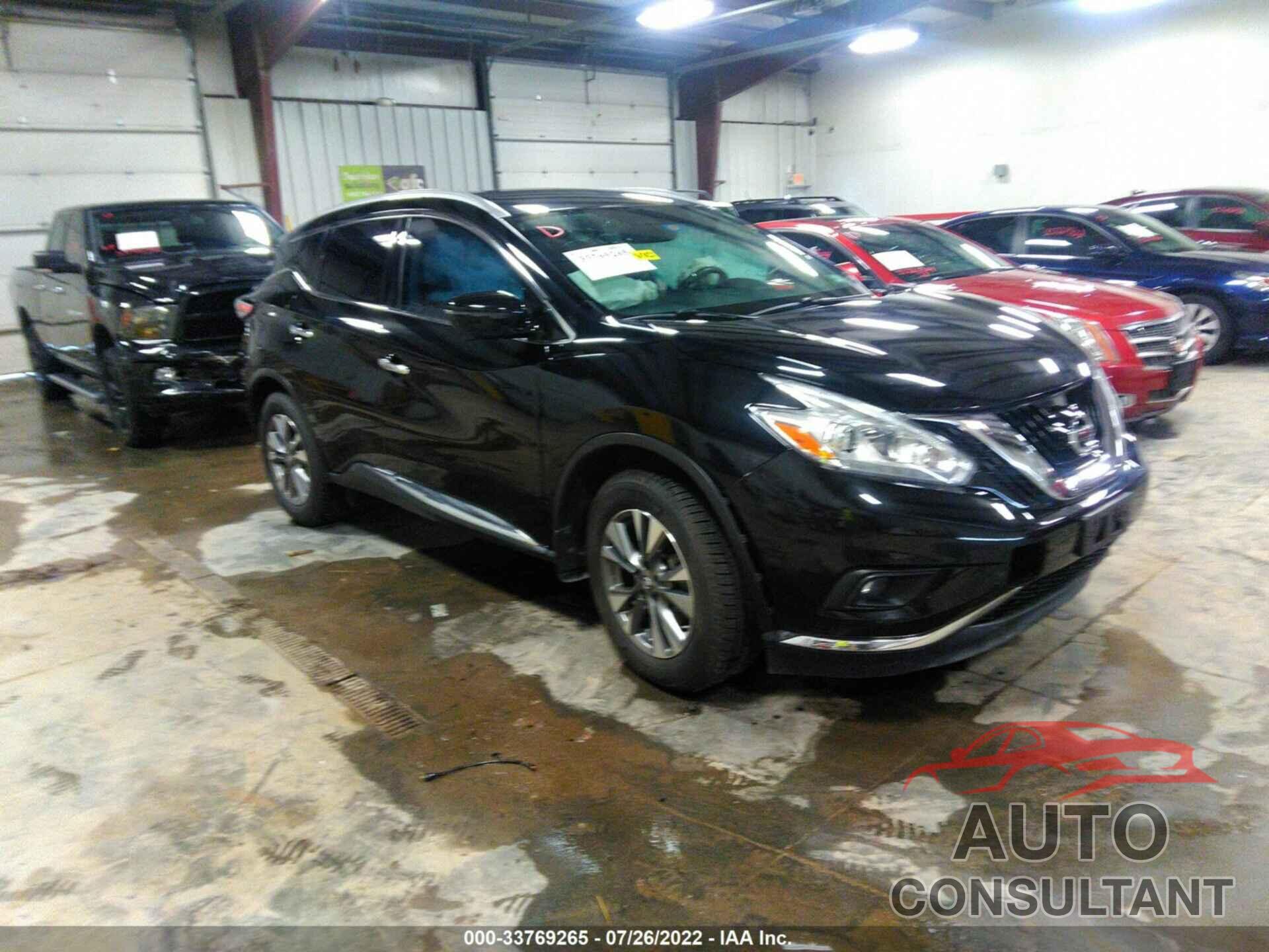 NISSAN MURANO 2017 - 5N1AZ2MG6HN178440