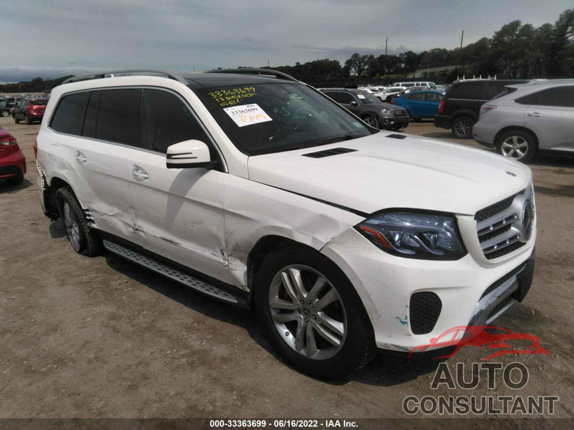 MERCEDES-BENZ GLS 2017 - 4JGDF6EE1HA960355