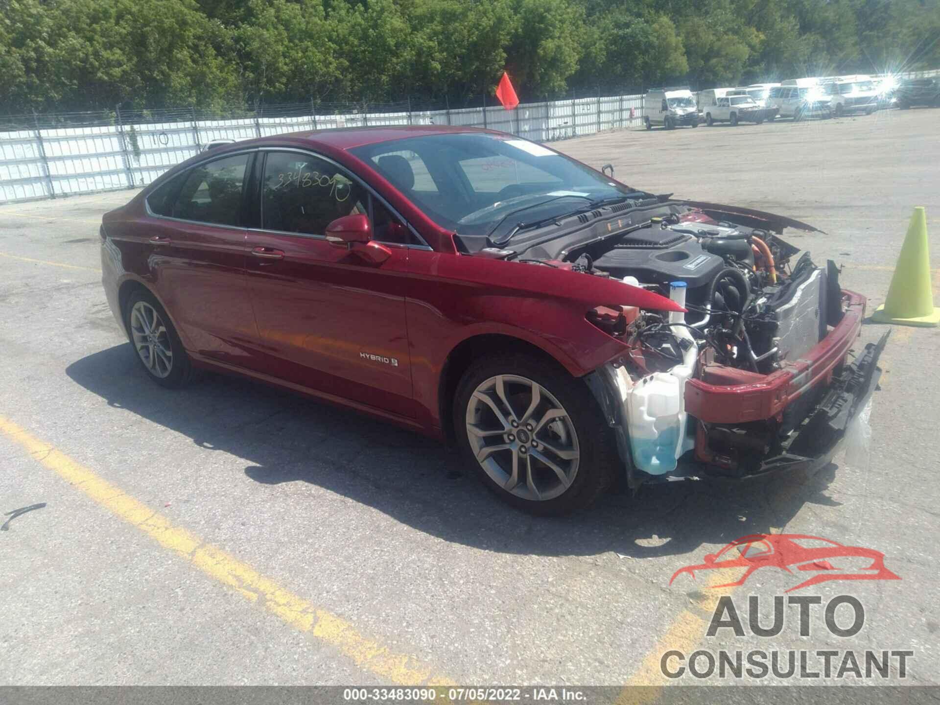 FORD FUSION HYBRID 2019 - 3FA6P0RU5KR153543