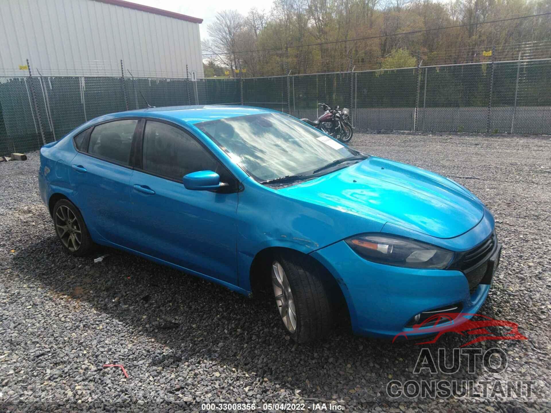 DODGE DART 2015 - 1C3CDFBB3FD174511