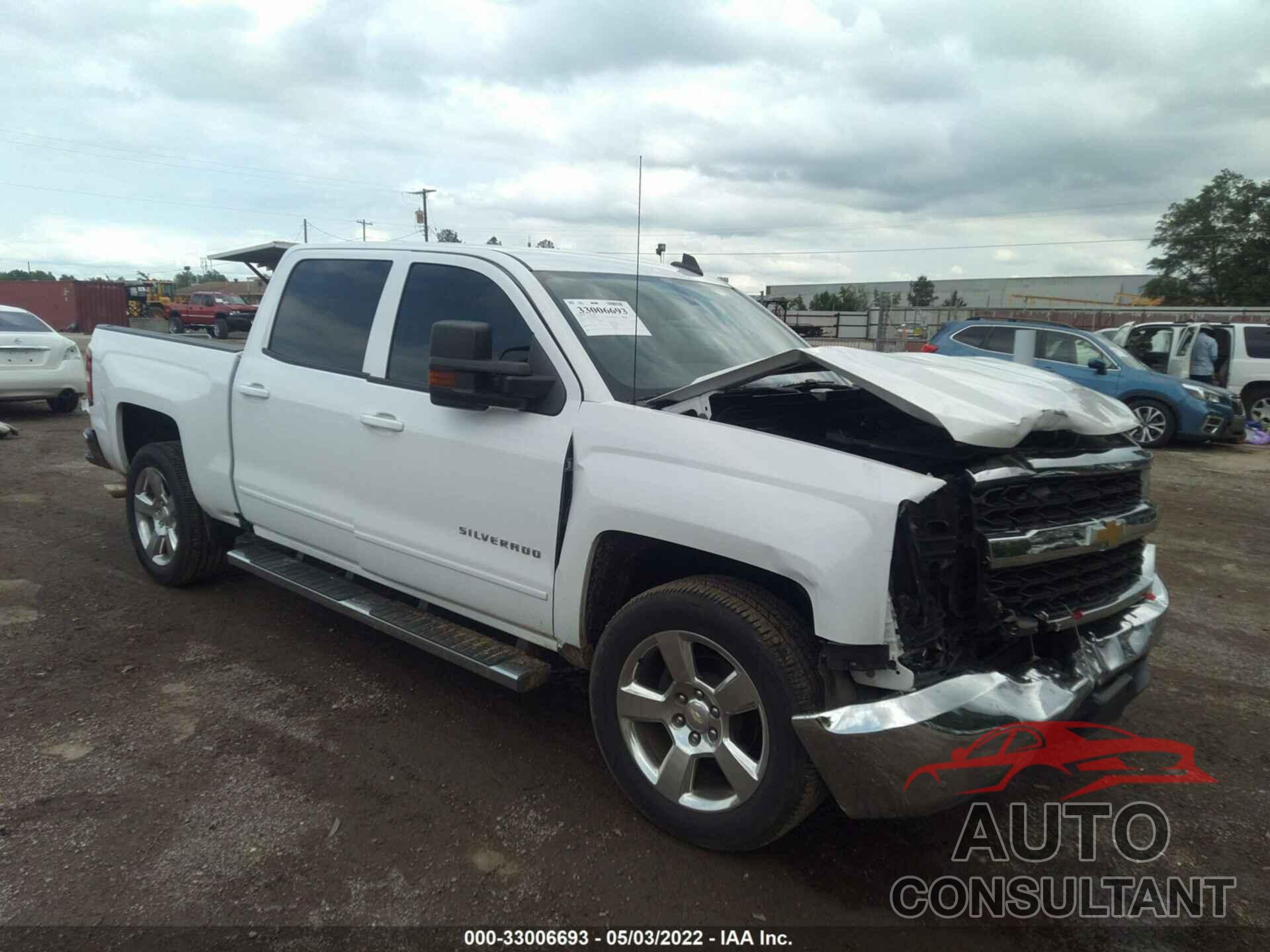 CHEVROLET SILVERADO 1500 2017 - 3GCUCREC0HG169166