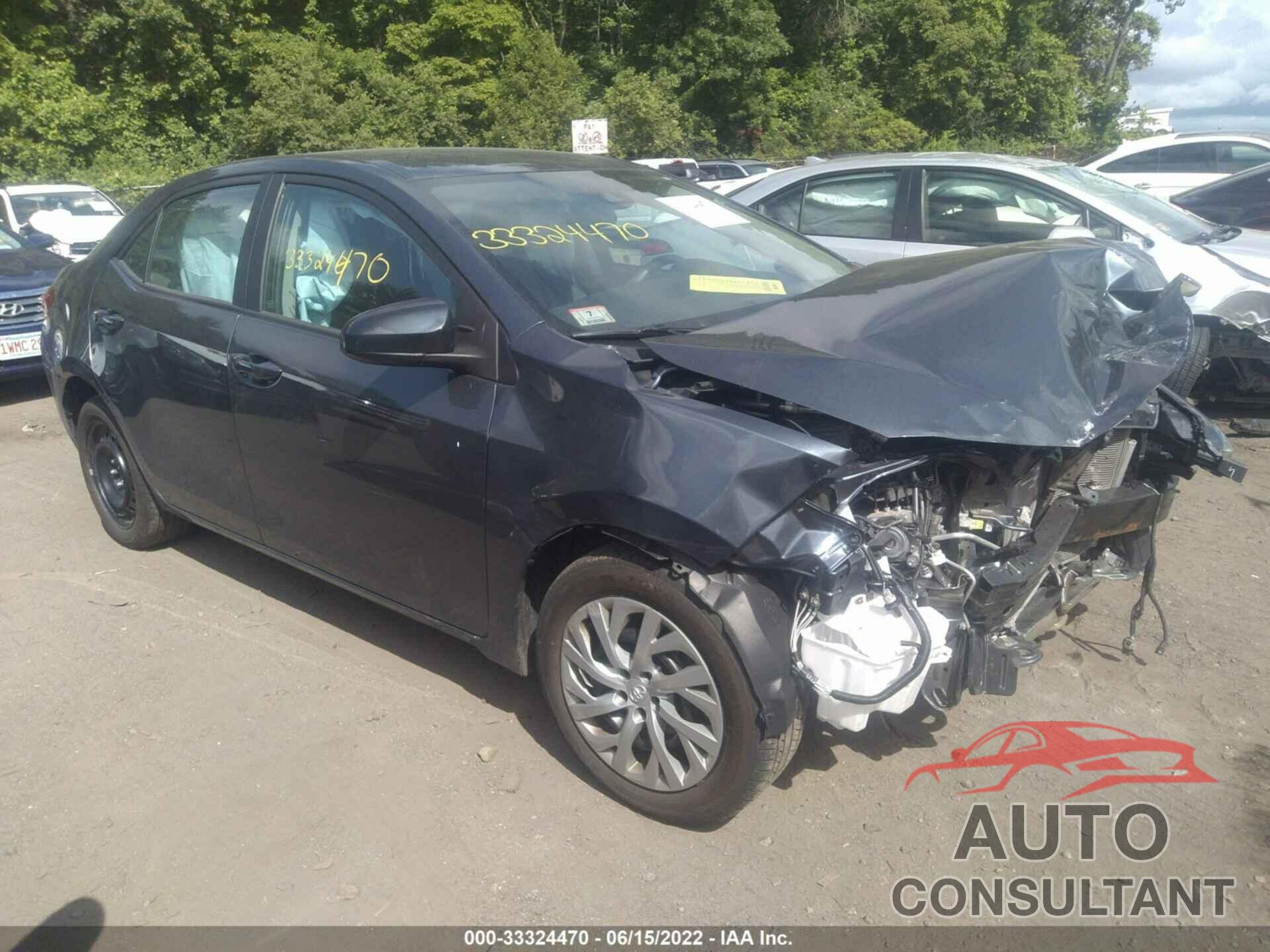 TOYOTA COROLLA 2018 - 2T1BURHE1JC046073