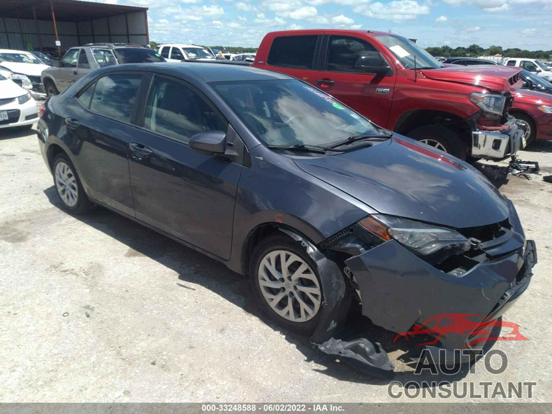 TOYOTA COROLLA 2018 - 5YFBURHE3JP764014