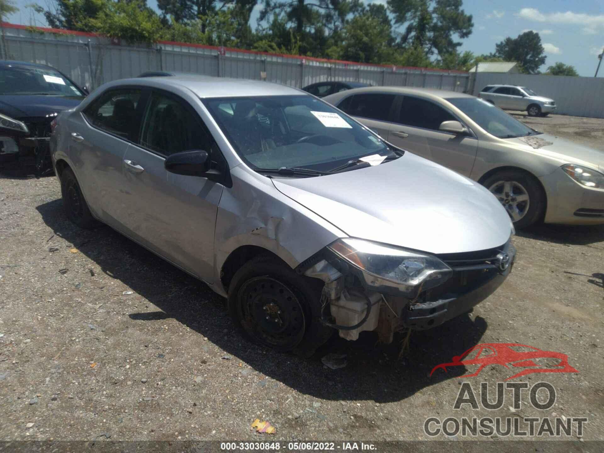 TOYOTA COROLLA 2016 - 5YFBURHE1GP446482