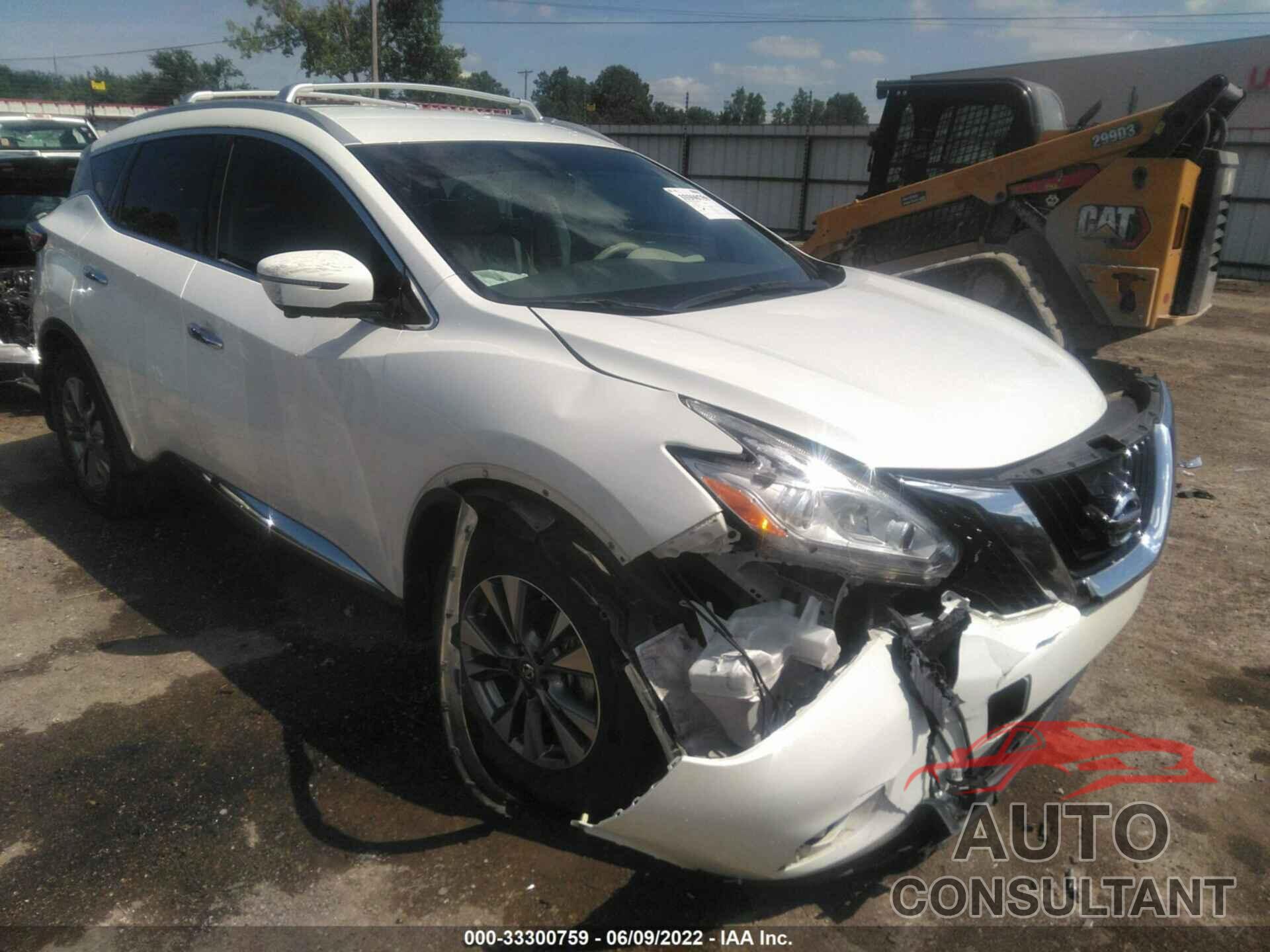 NISSAN MURANO 2017 - 5N1AZ2MG2HN184977