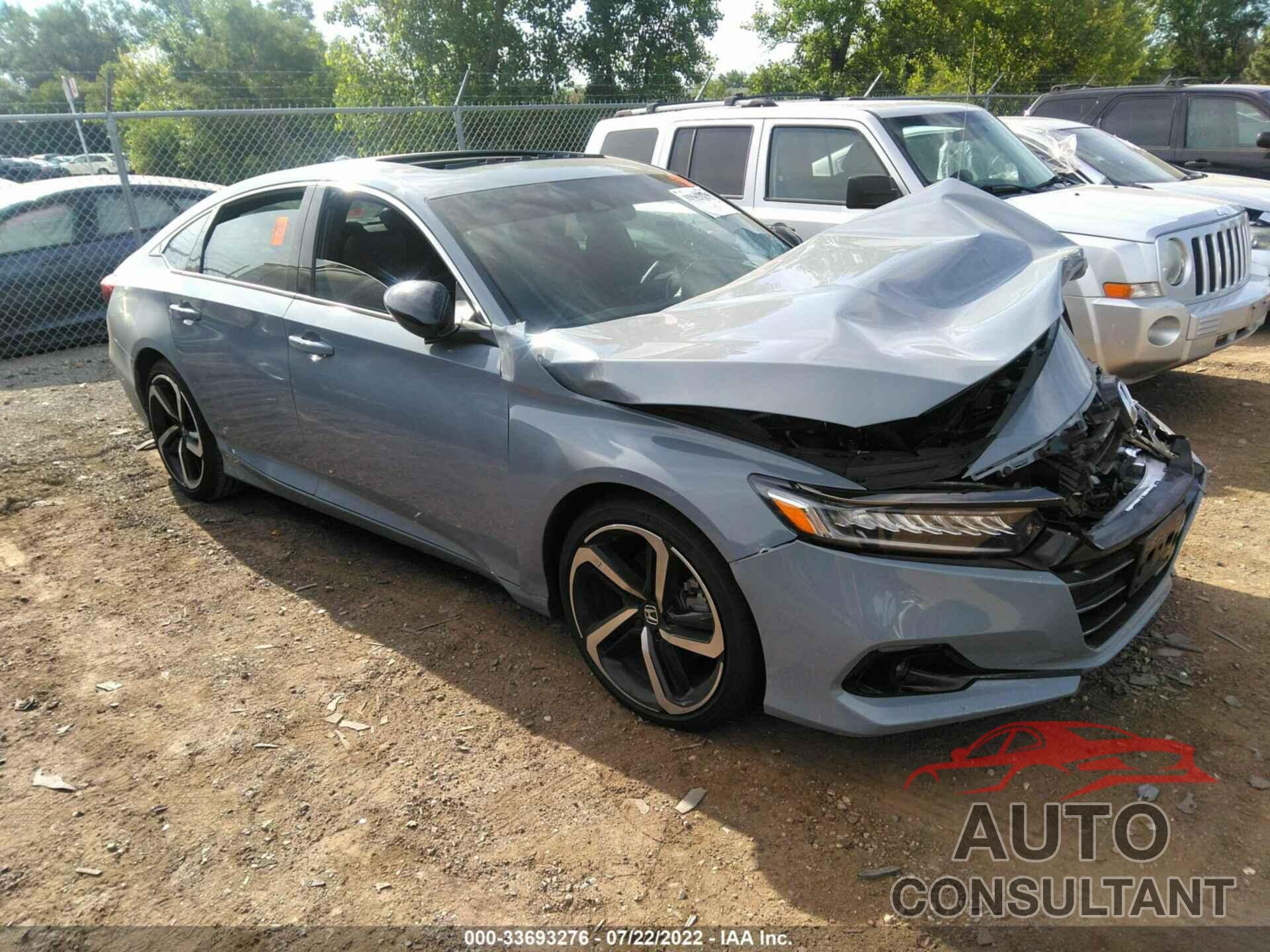 HONDA ACCORD SEDAN 2021 - 1HGCV2F36MA033405