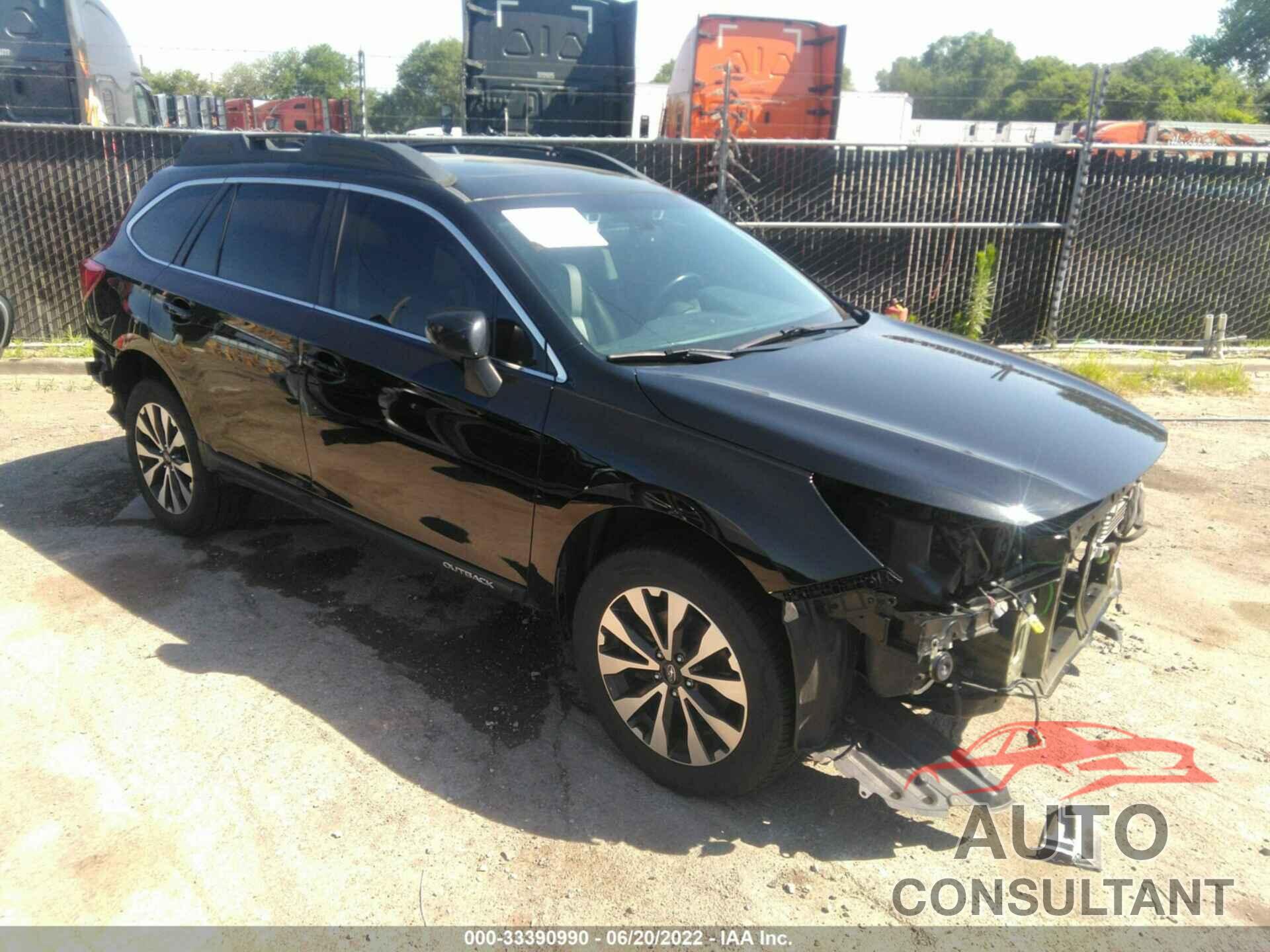 SUBARU OUTBACK 2016 - 4S4BSANC5G3321354