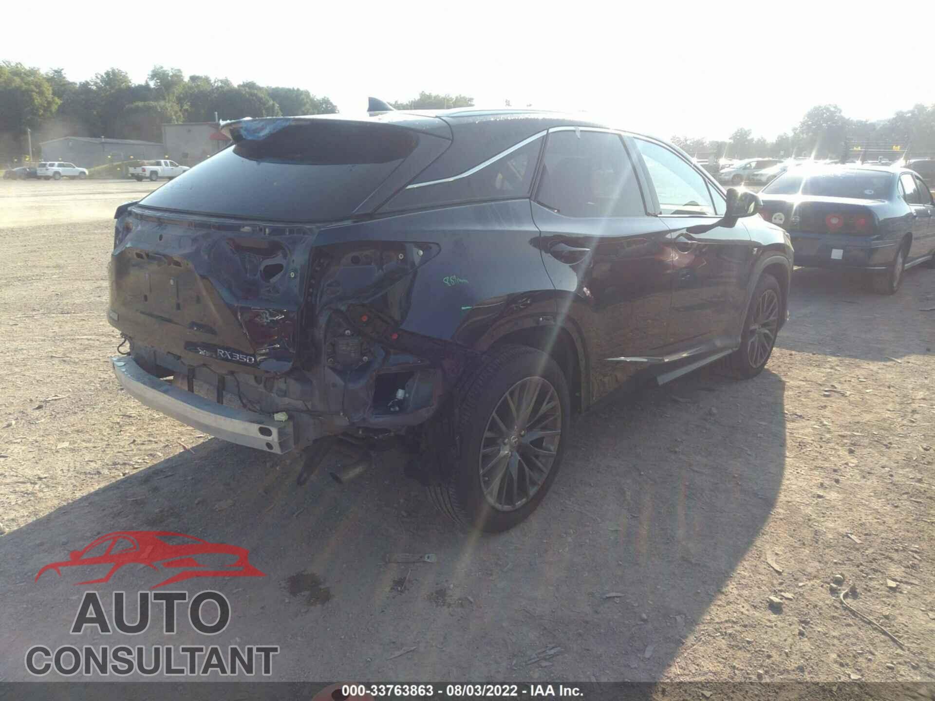 LEXUS RX 2017 - 2T2BZMCA6HC073977