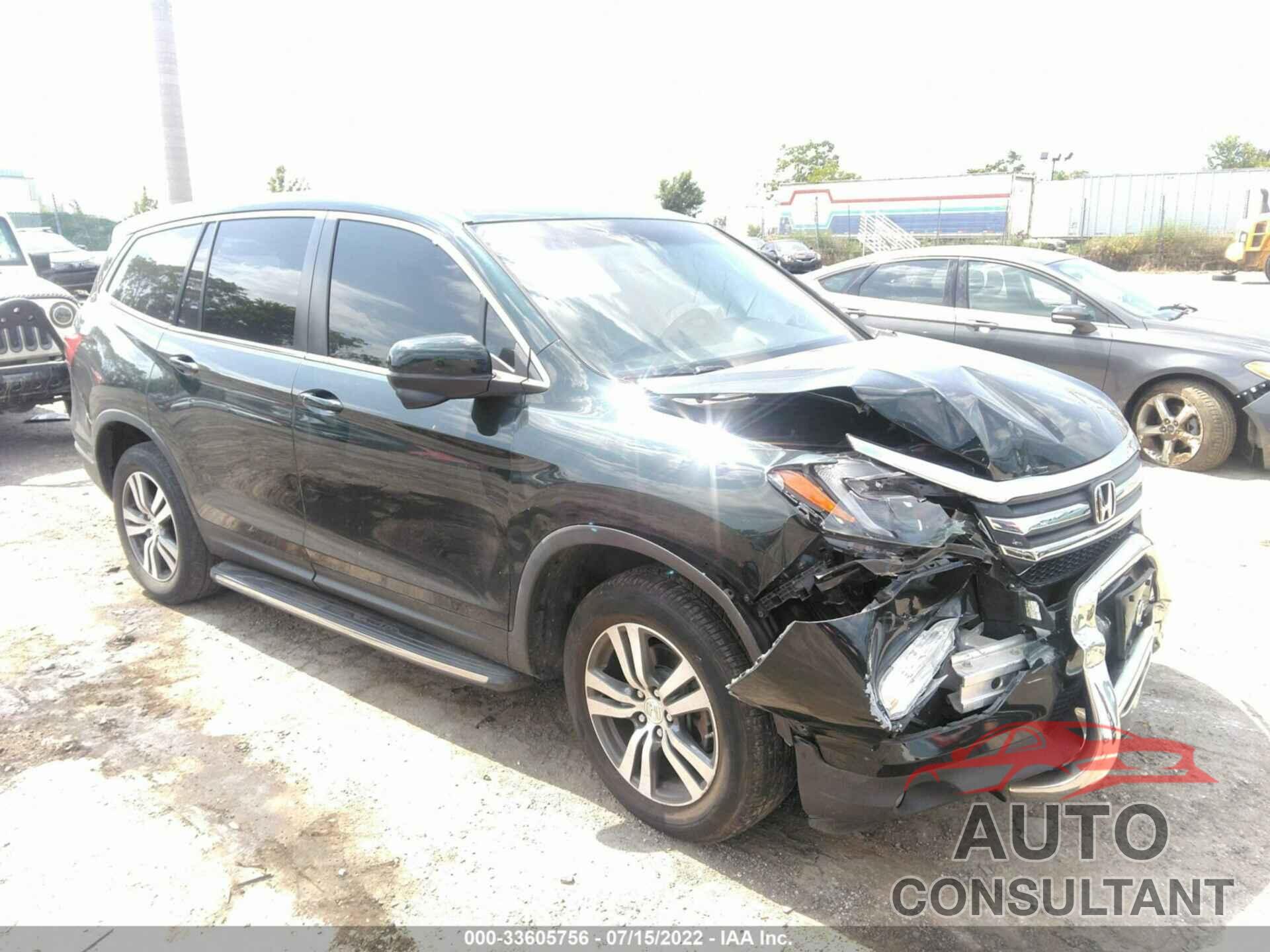HONDA PILOT 2017 - 5FNYF6H5XHB103556