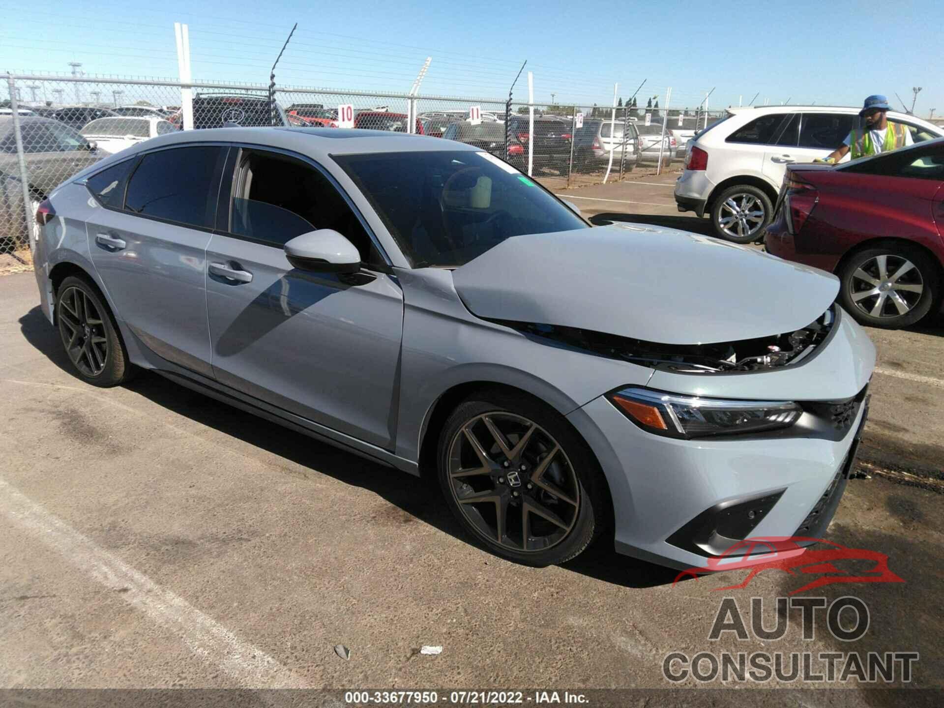 HONDA CIVIC HATCHBACK 2022 - 19XFL1H80NE003206