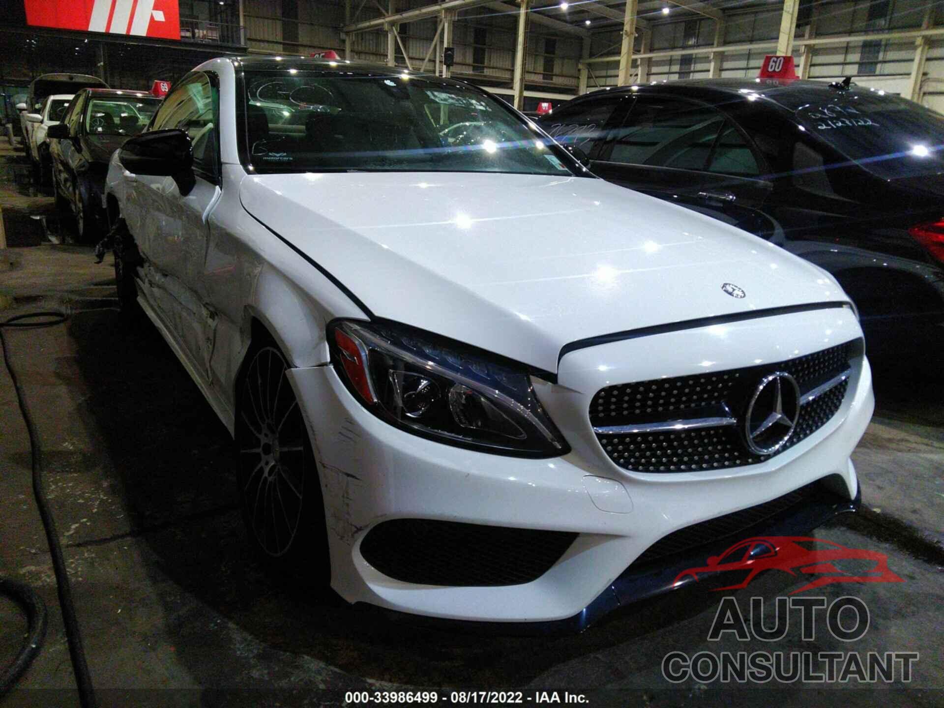 MERCEDES-BENZ C-CLASS 2017 - 00DWJ4JB2HF359315