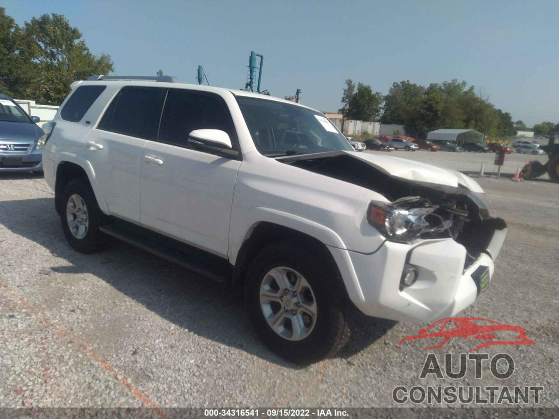 TOYOTA 4RUNNER 2017 - JTEBU5JR6H5478747