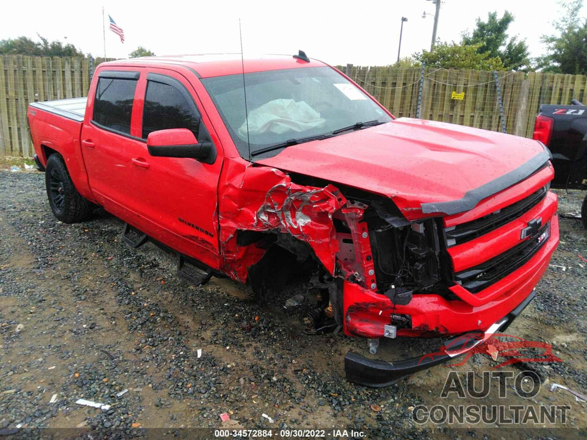 CHEVROLET SILVERADO 1500 2017 - 3GCUKREC5HG216226