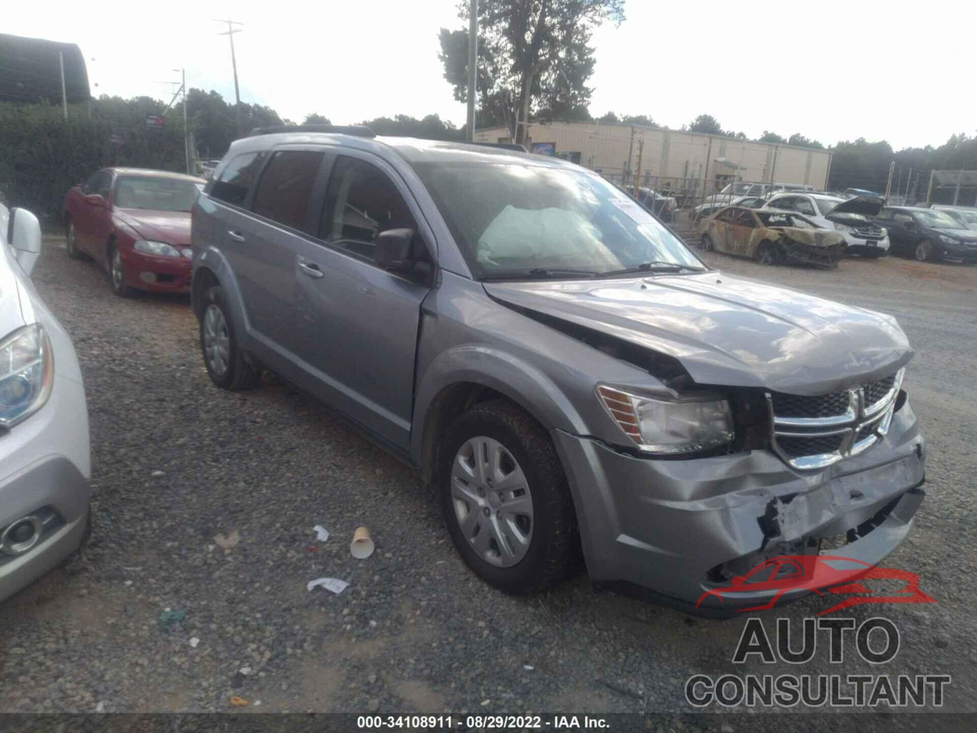 DODGE JOURNEY 2020 - 3C4PDCAB9LT262661