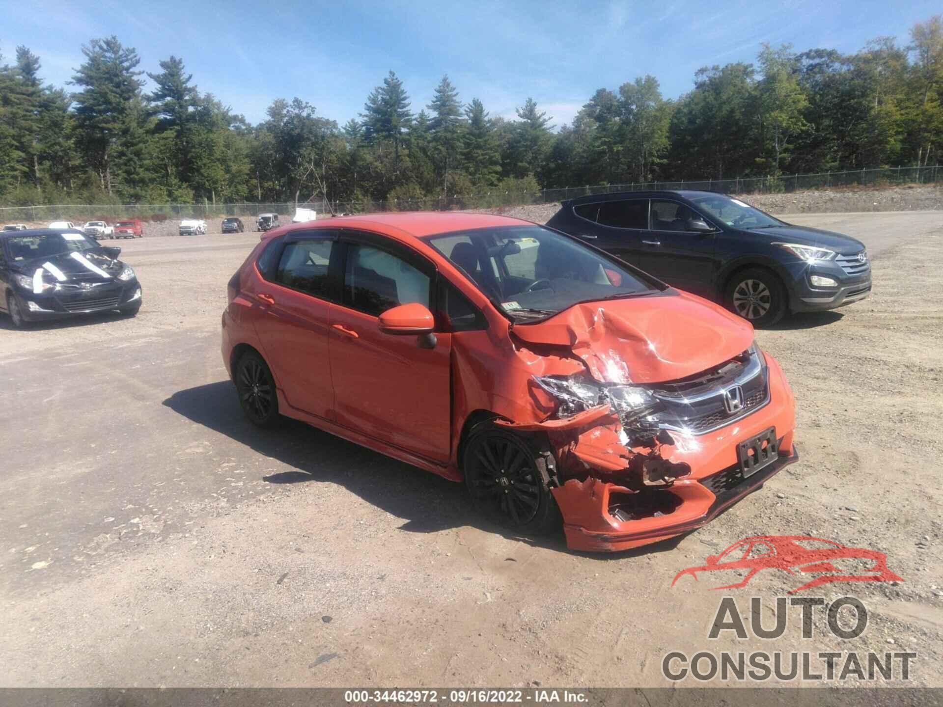 HONDA FIT 2018 - 3HGGK5H63JM721900