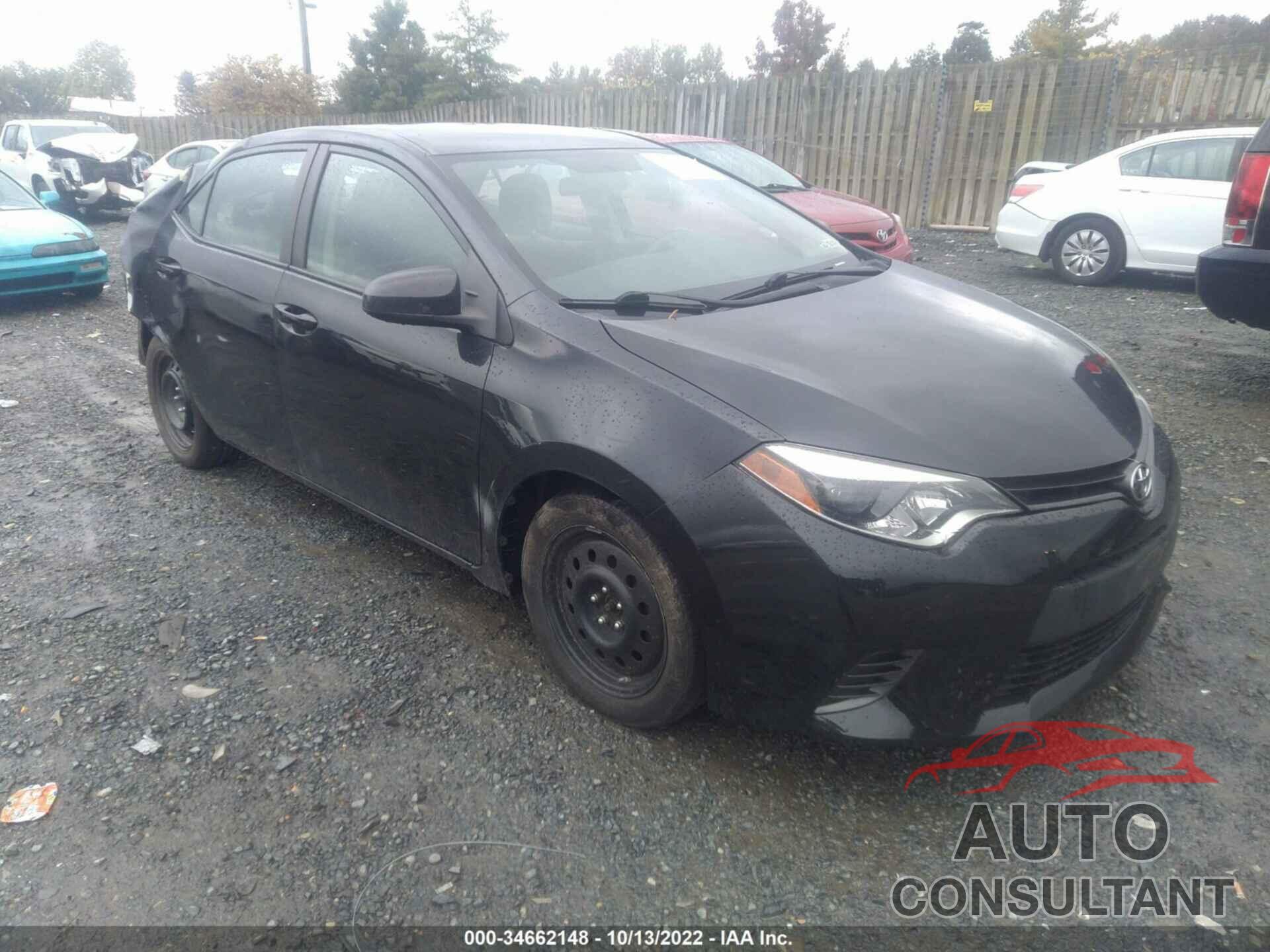 TOYOTA COROLLA 2016 - 5YFBURHE1GP418083