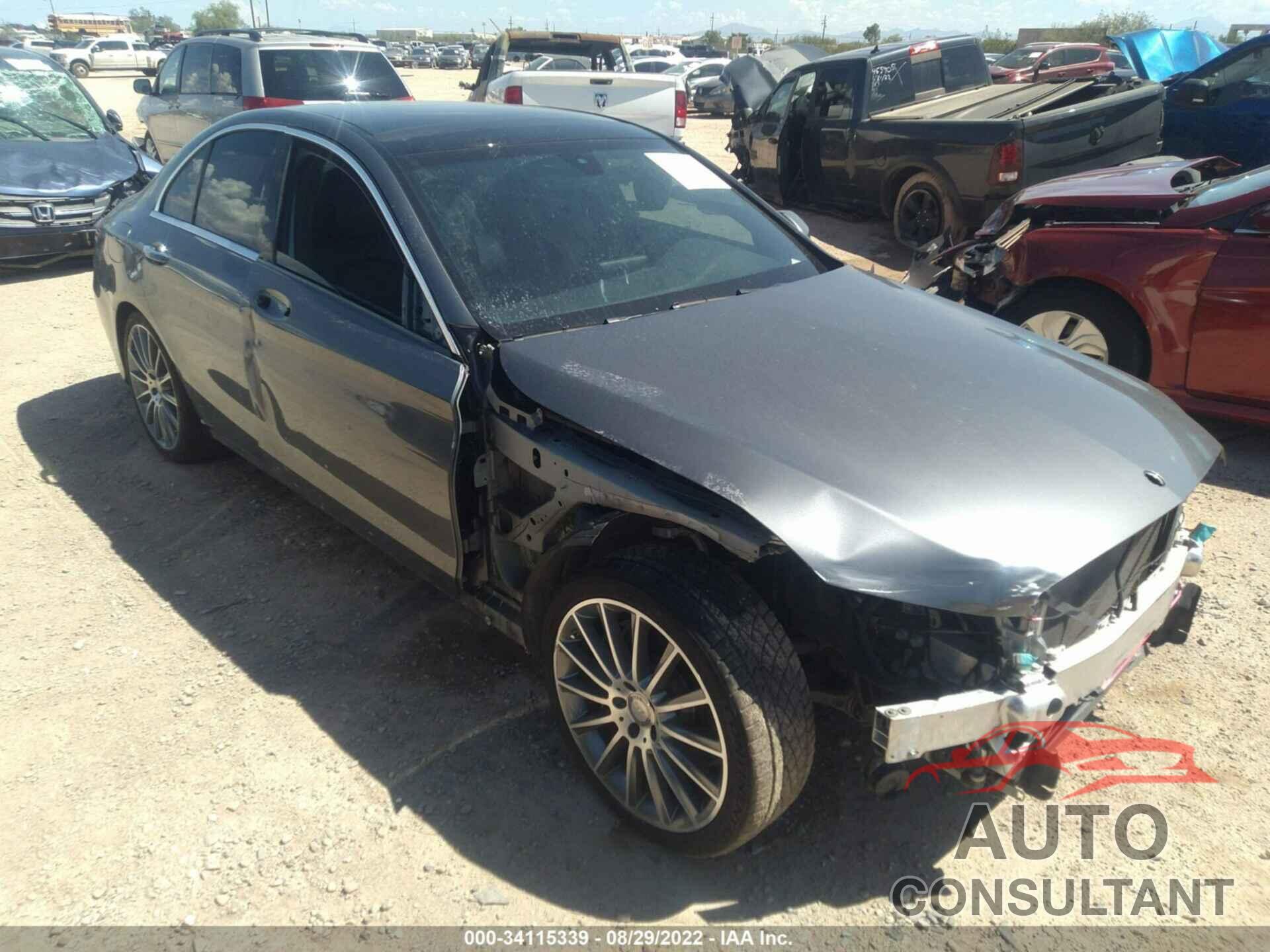 MERCEDES-BENZ C-CLASS 2017 - 55SWF4JB1HU184361