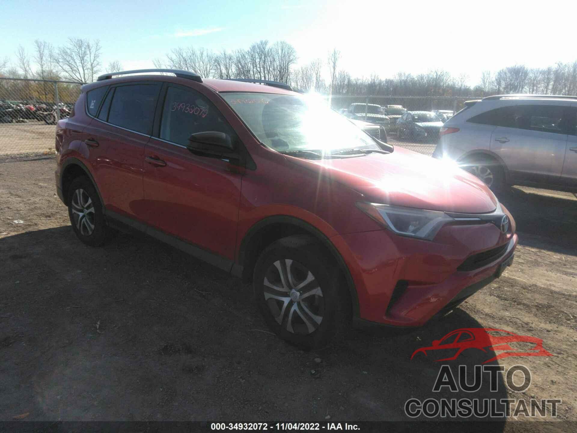 TOYOTA RAV4 2016 - JTMBFREV0GJ073700