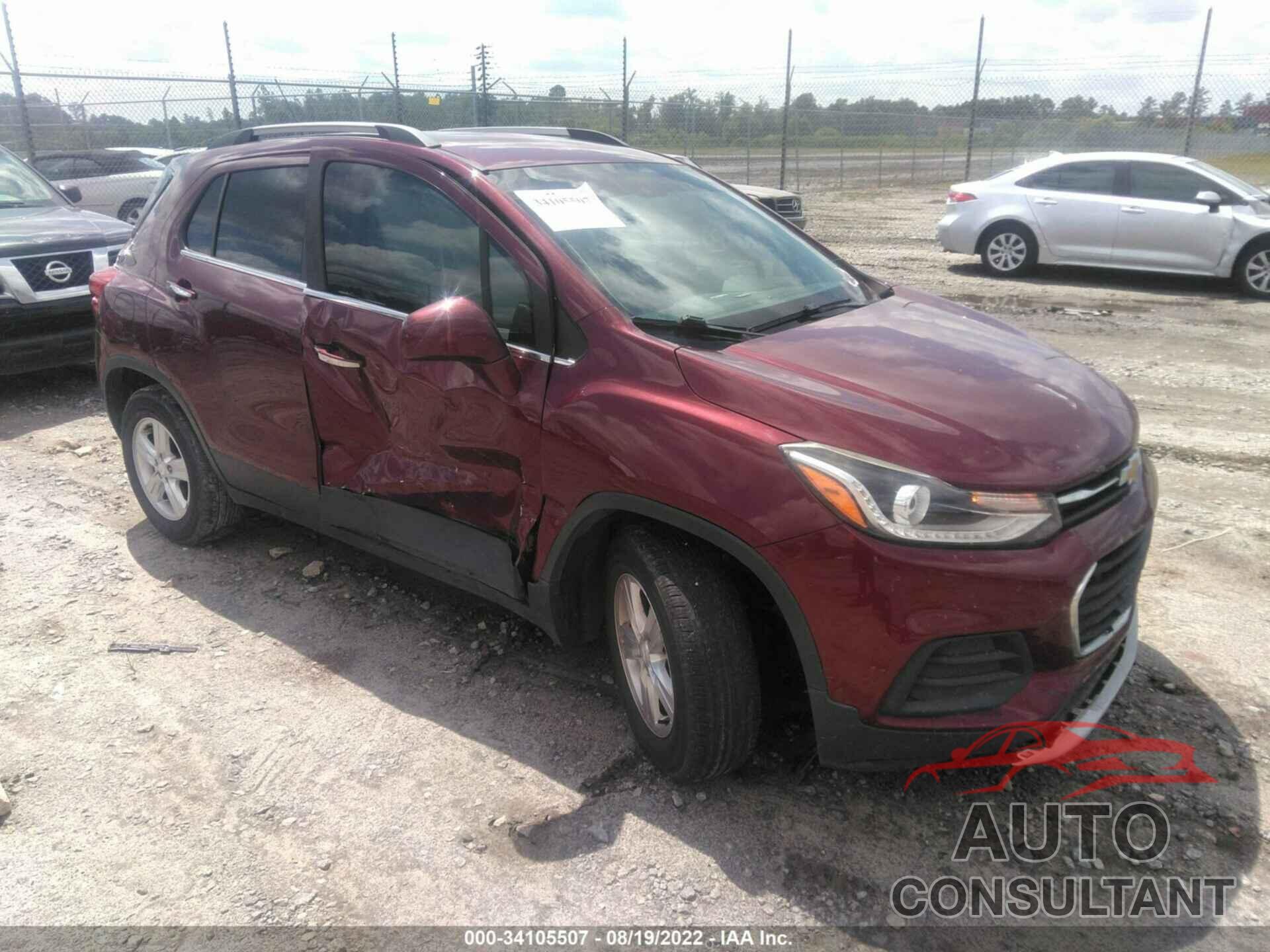 CHEVROLET TRAX 2017 - 3GNCJLSB5HL177904