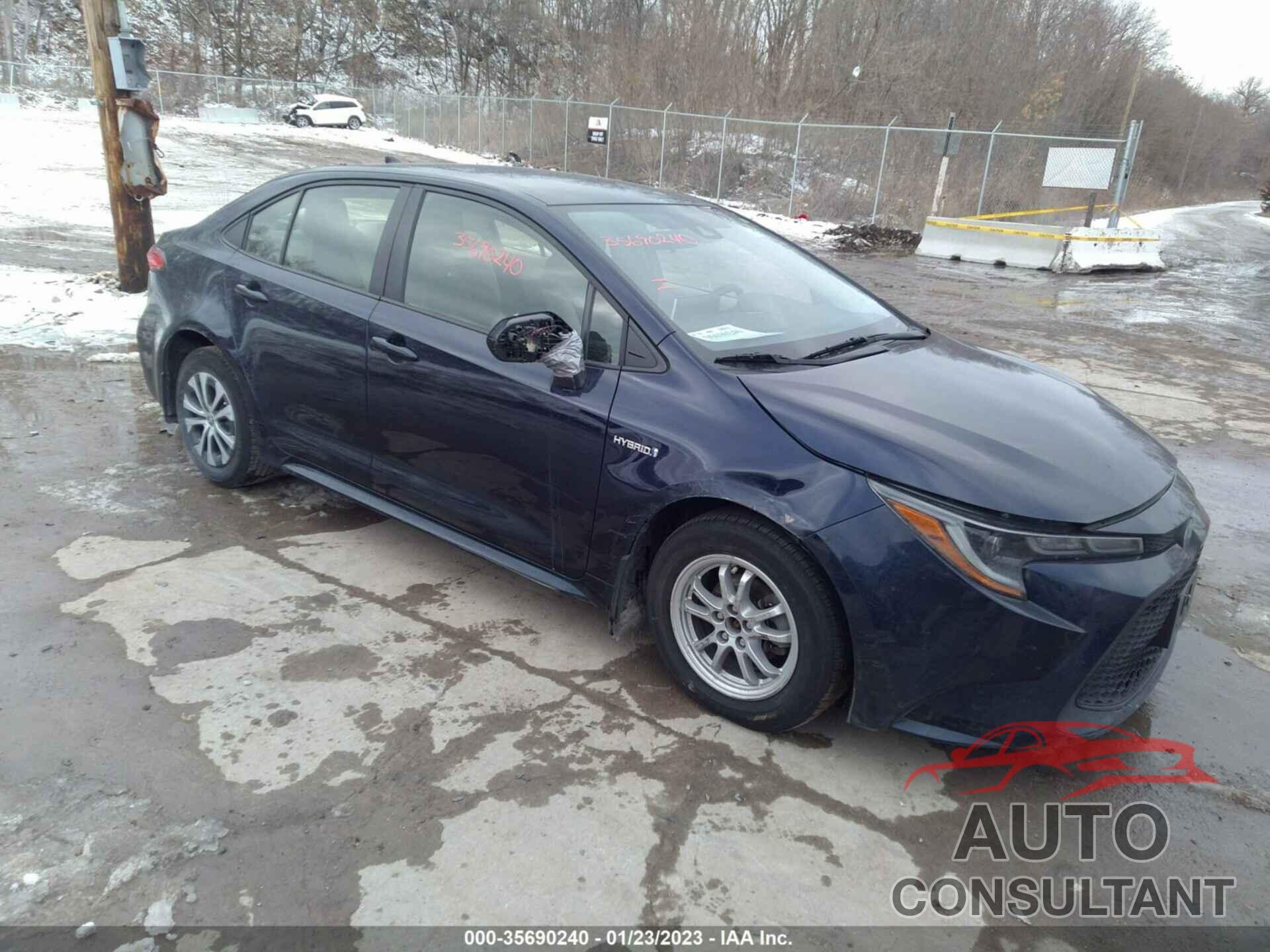 TOYOTA COROLLA 2021 - JTDEAMDE5MJ026285