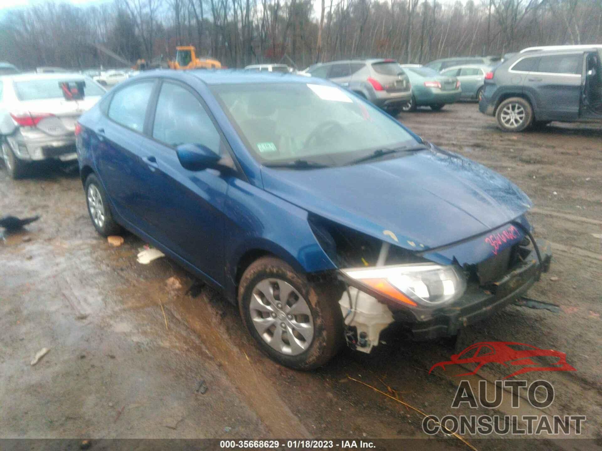 HYUNDAI ACCENT 2016 - KMHCT4AE5GU104696