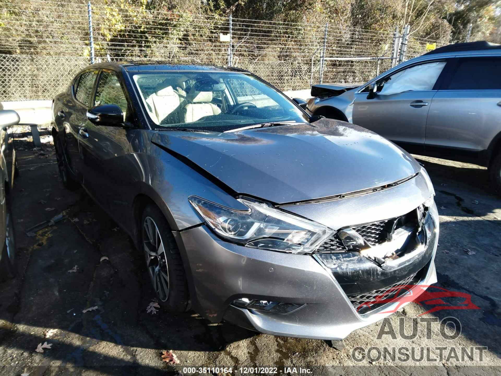 NISSAN MAXIMA 2016 - 1n4aa6ap3gc405803