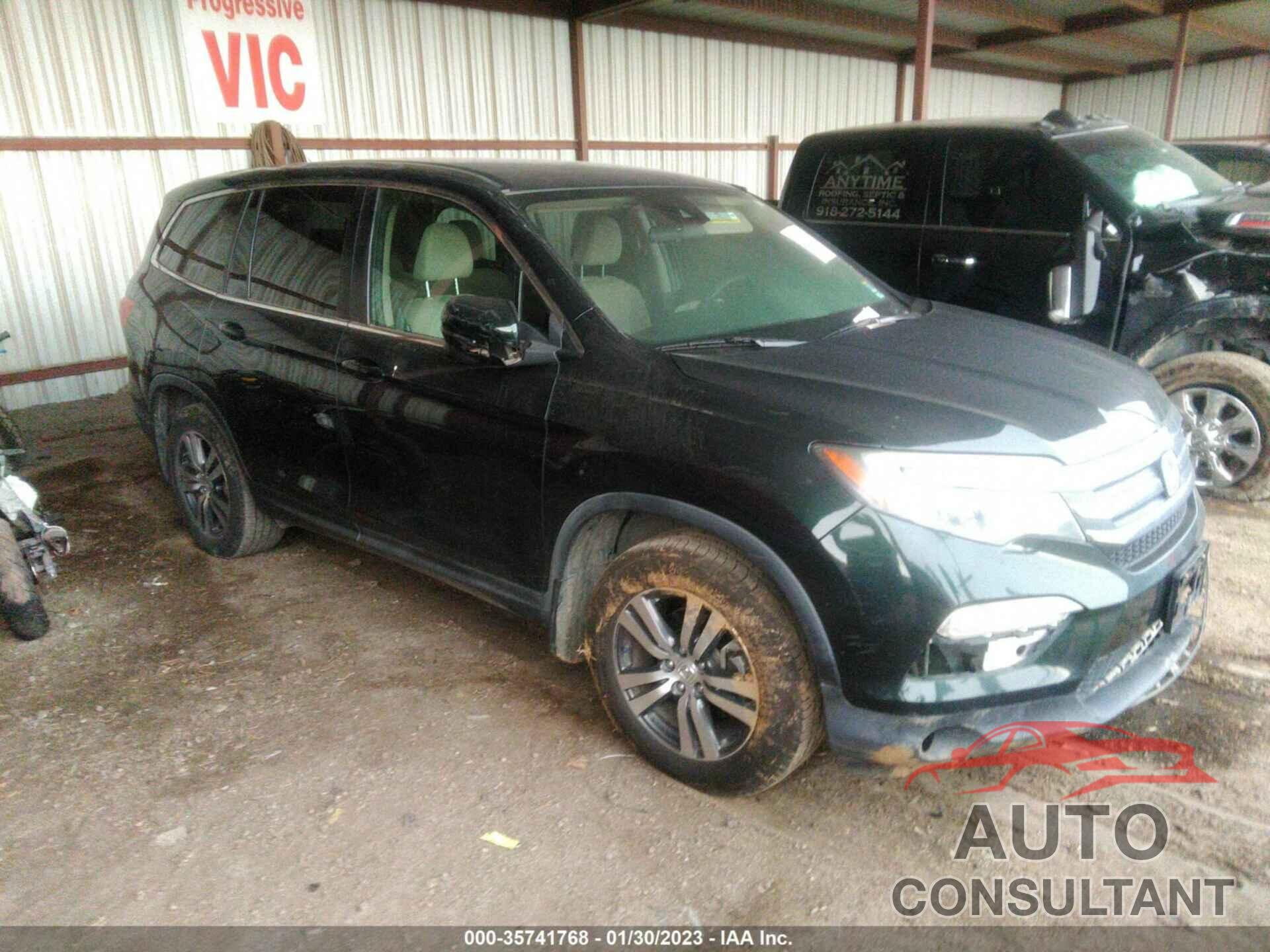 HONDA PILOT 2017 - 5FNYF5H42HB008555