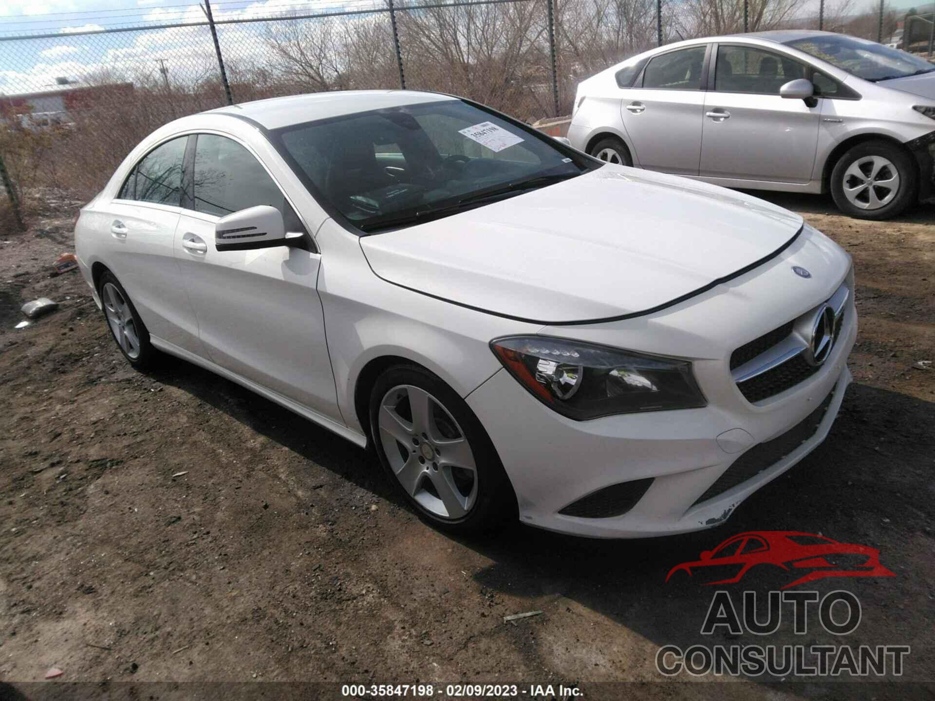 MERCEDES-BENZ CLA 2016 - WDDSJ4EB6GN357418
