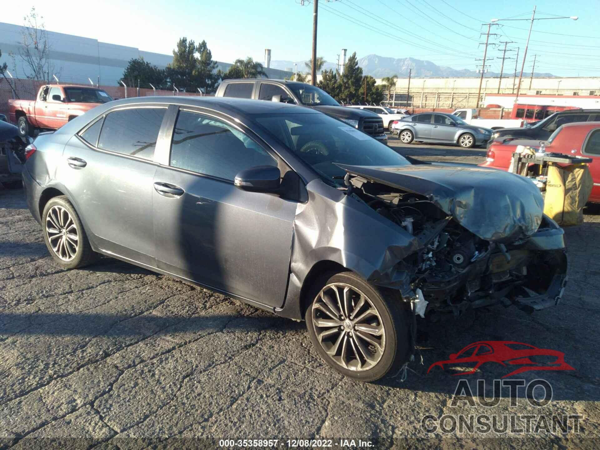 TOYOTA COROLLA 2016 - 5YFBURHE2GP537812