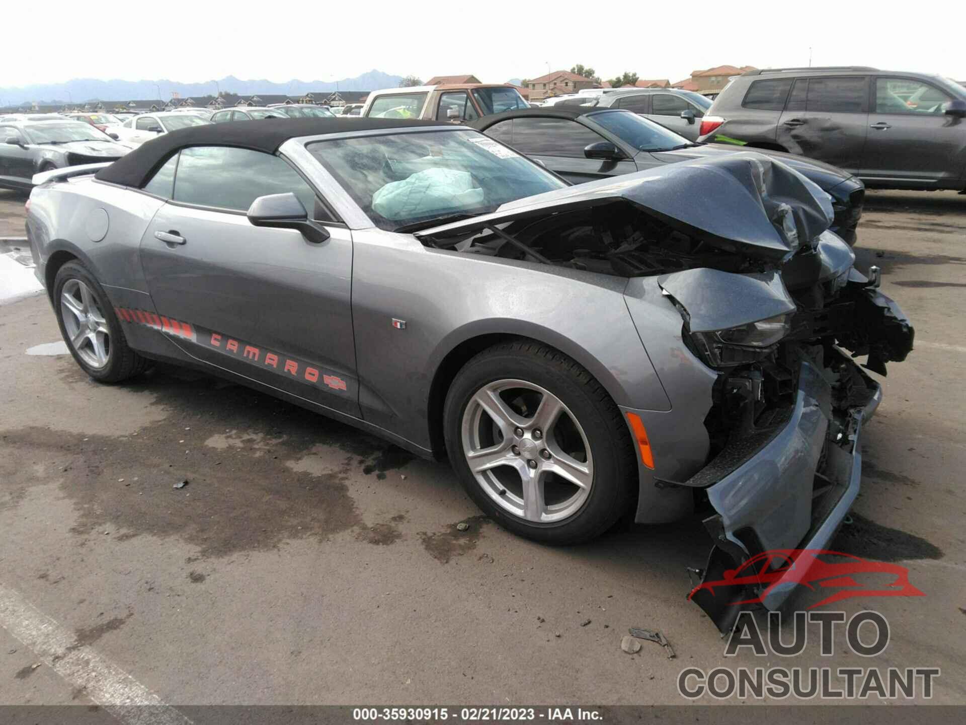 CHEVROLET CAMARO 2020 - 1G1FB3DX7L0130495