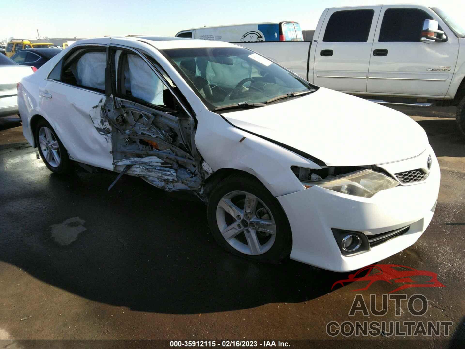 TOYOTA CAMRY 2013 - 4T1BF1FK5DU654931