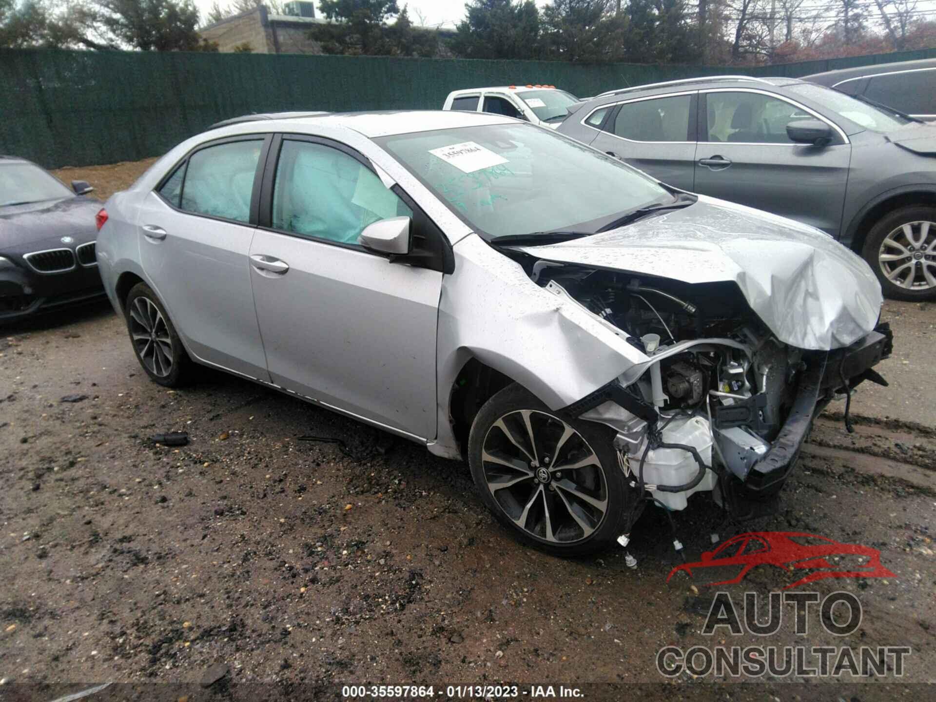 TOYOTA COROLLA 2019 - 2T1BURHE2KC140853