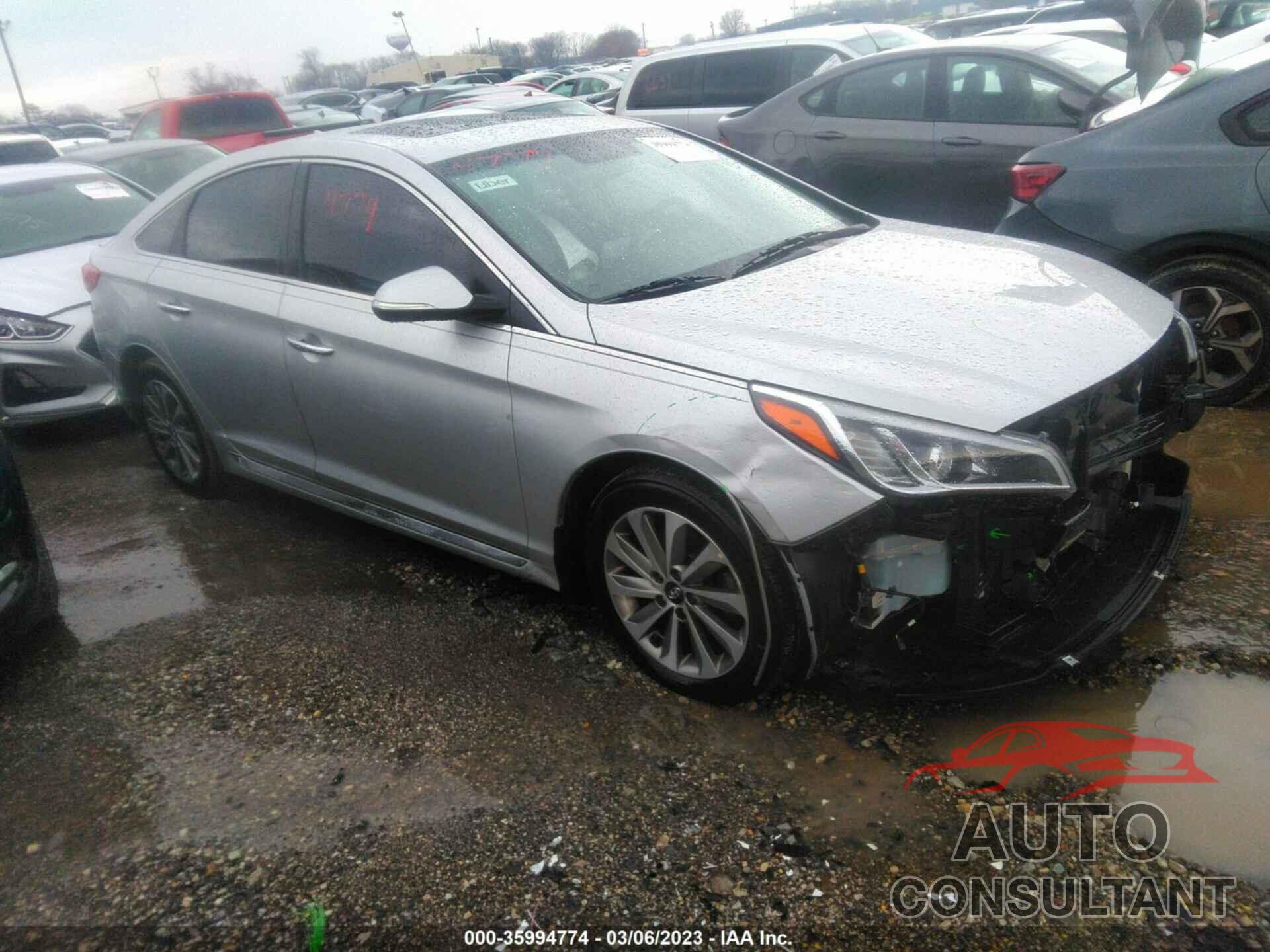 HYUNDAI SONATA 2017 - 5NPE34AF9HH588955