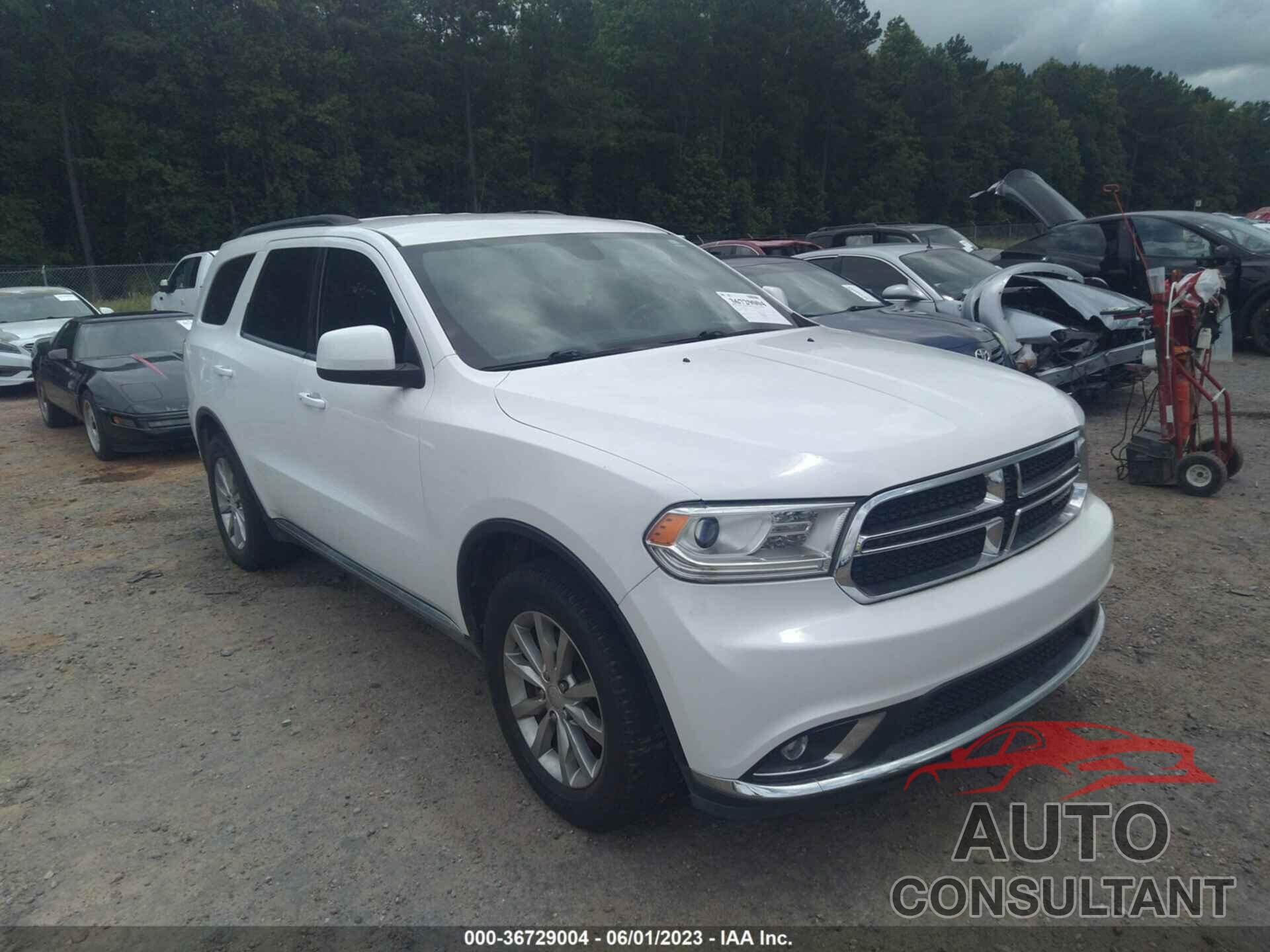 DODGE DURANGO 2017 - 1C4RDHAGXHC737013