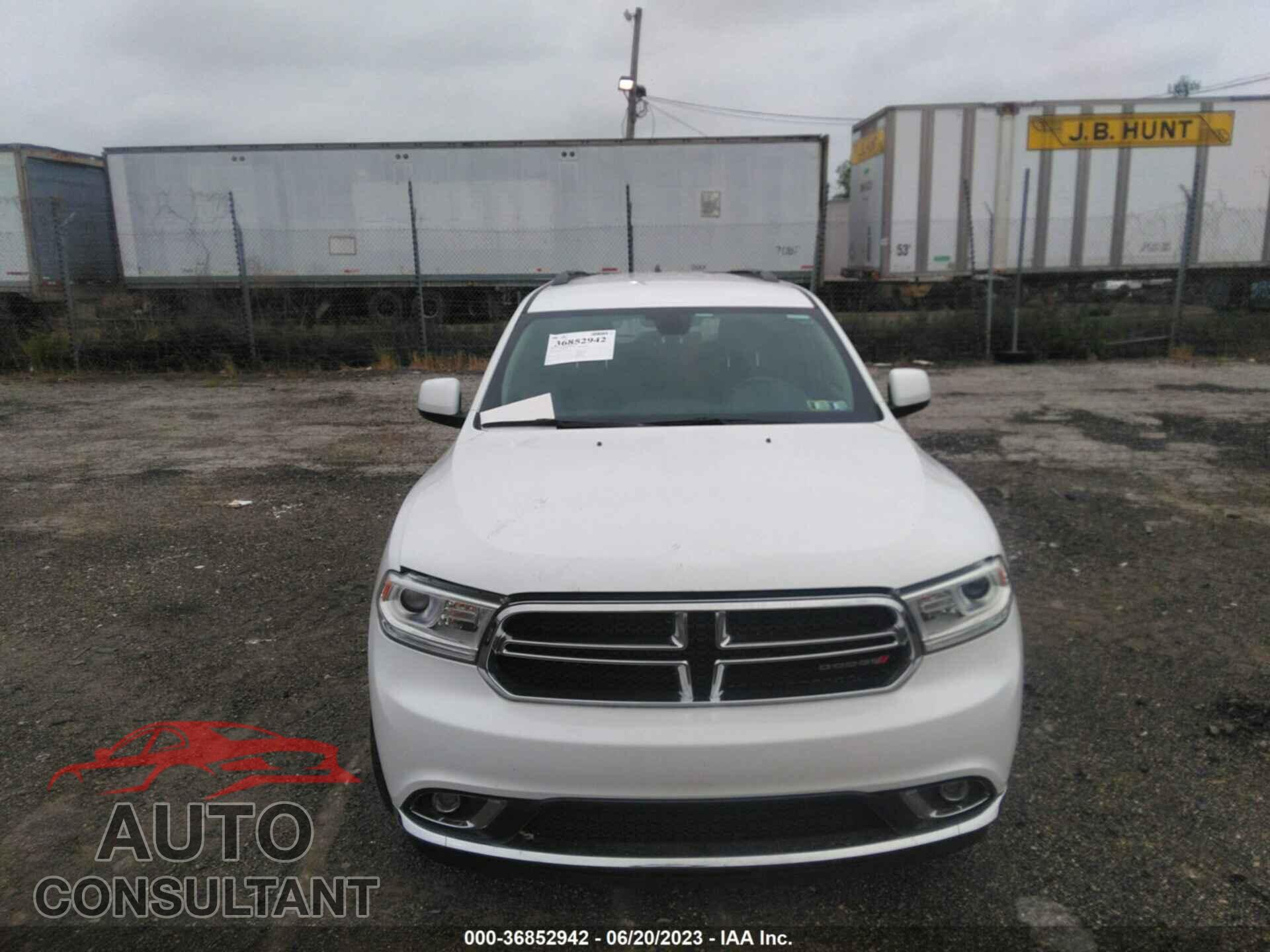 DODGE DURANGO 2017 - 1C4RDJAG3HC860711