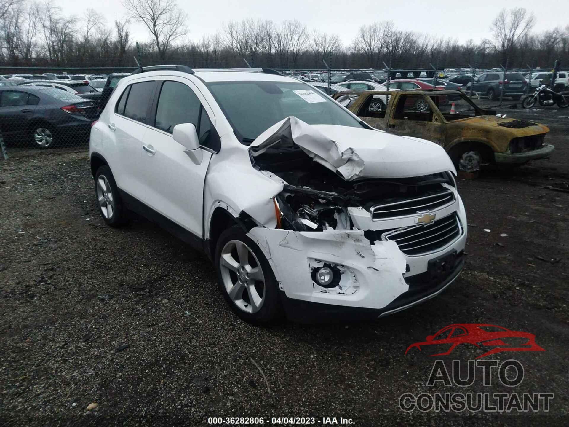 CHEVROLET TRAX 2015 - 3GNCJTSB2FL232497