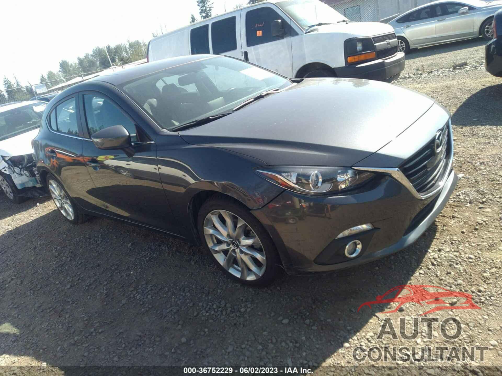 MAZDA MAZDA3 2015 - JM1BM1L39F1256391