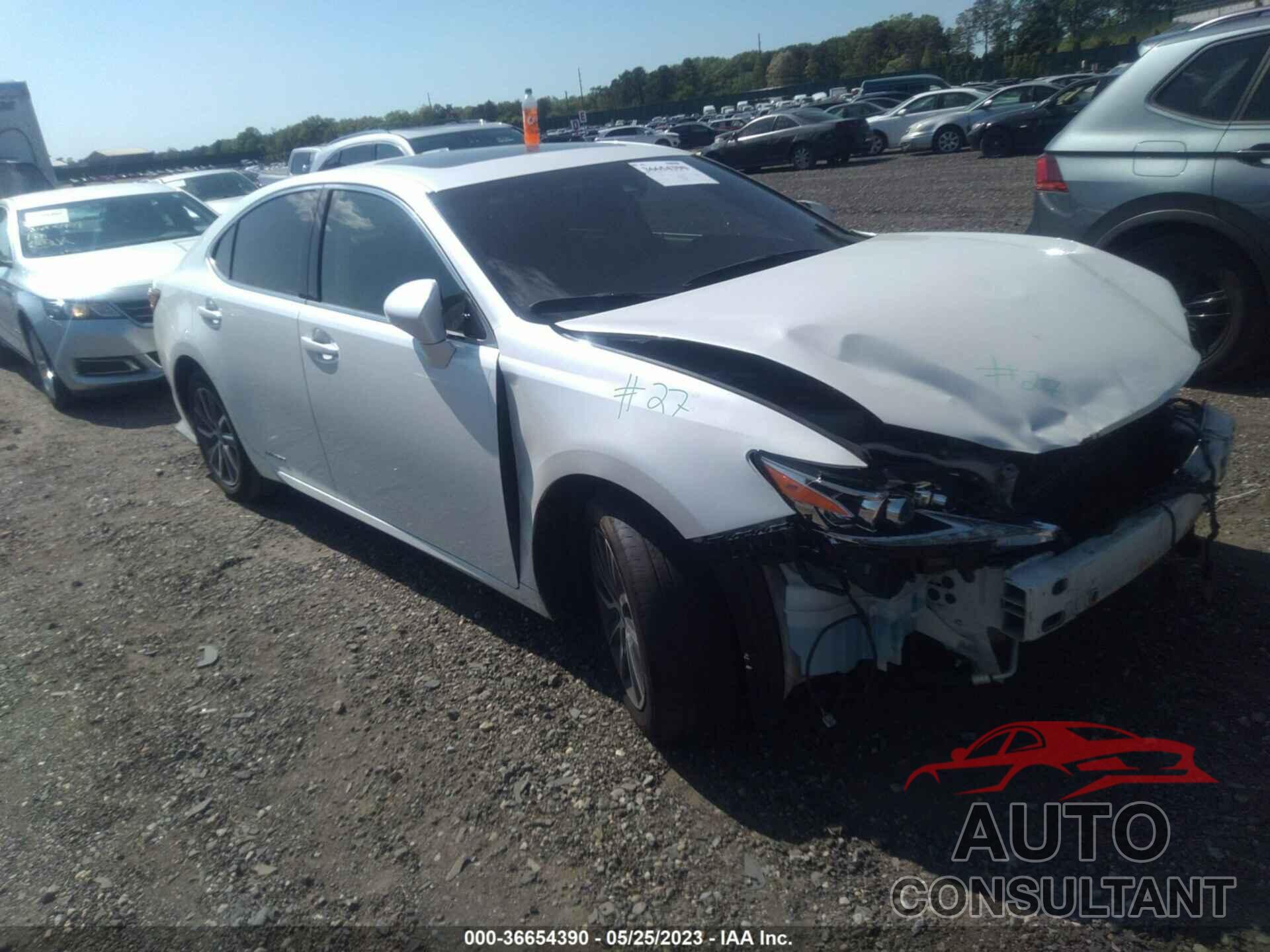 LEXUS ES 2018 - JTHBW1GG9J2168658