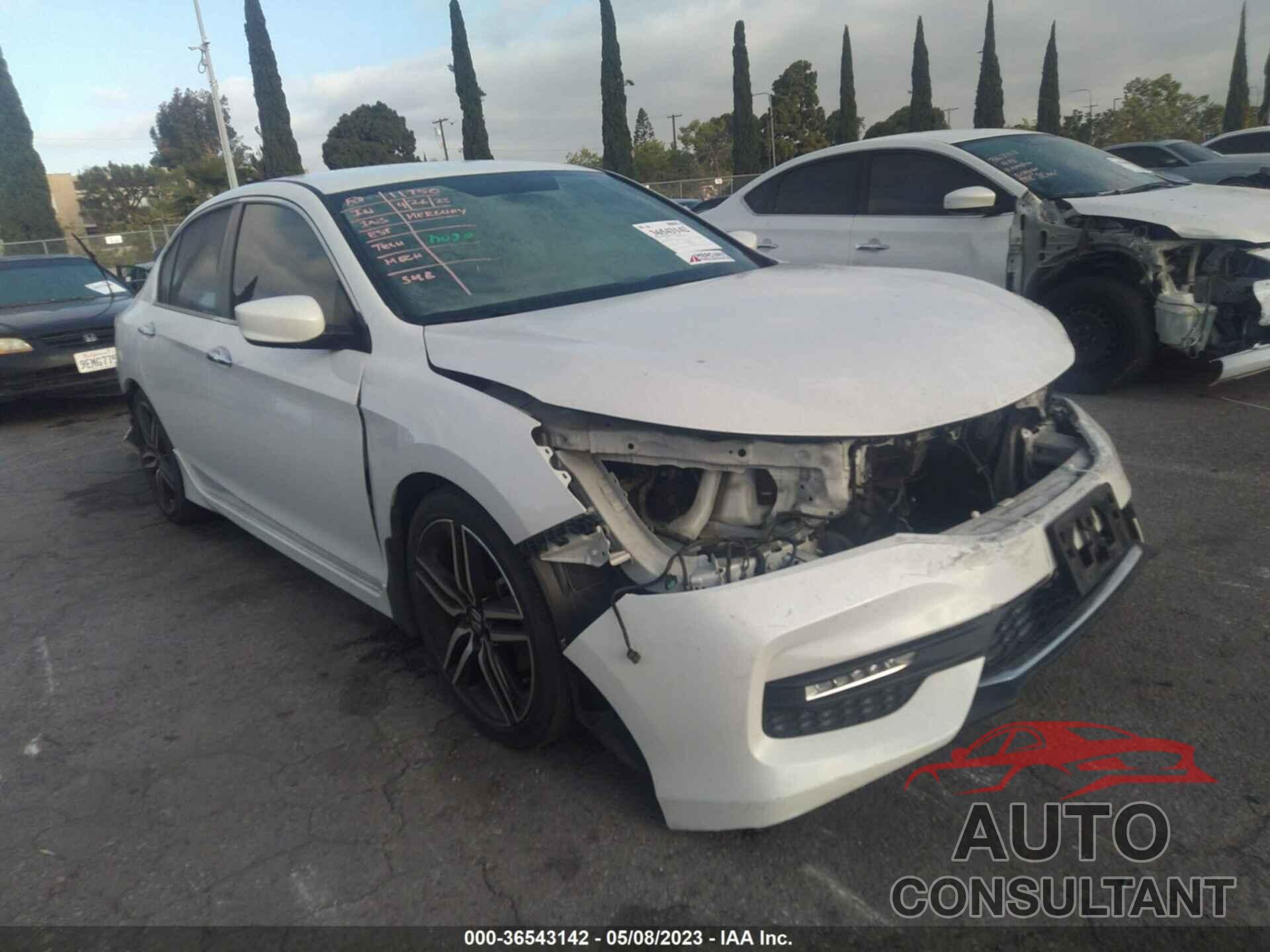 HONDA ACCORD SEDAN 2017 - 1HGCR2F15HA030228