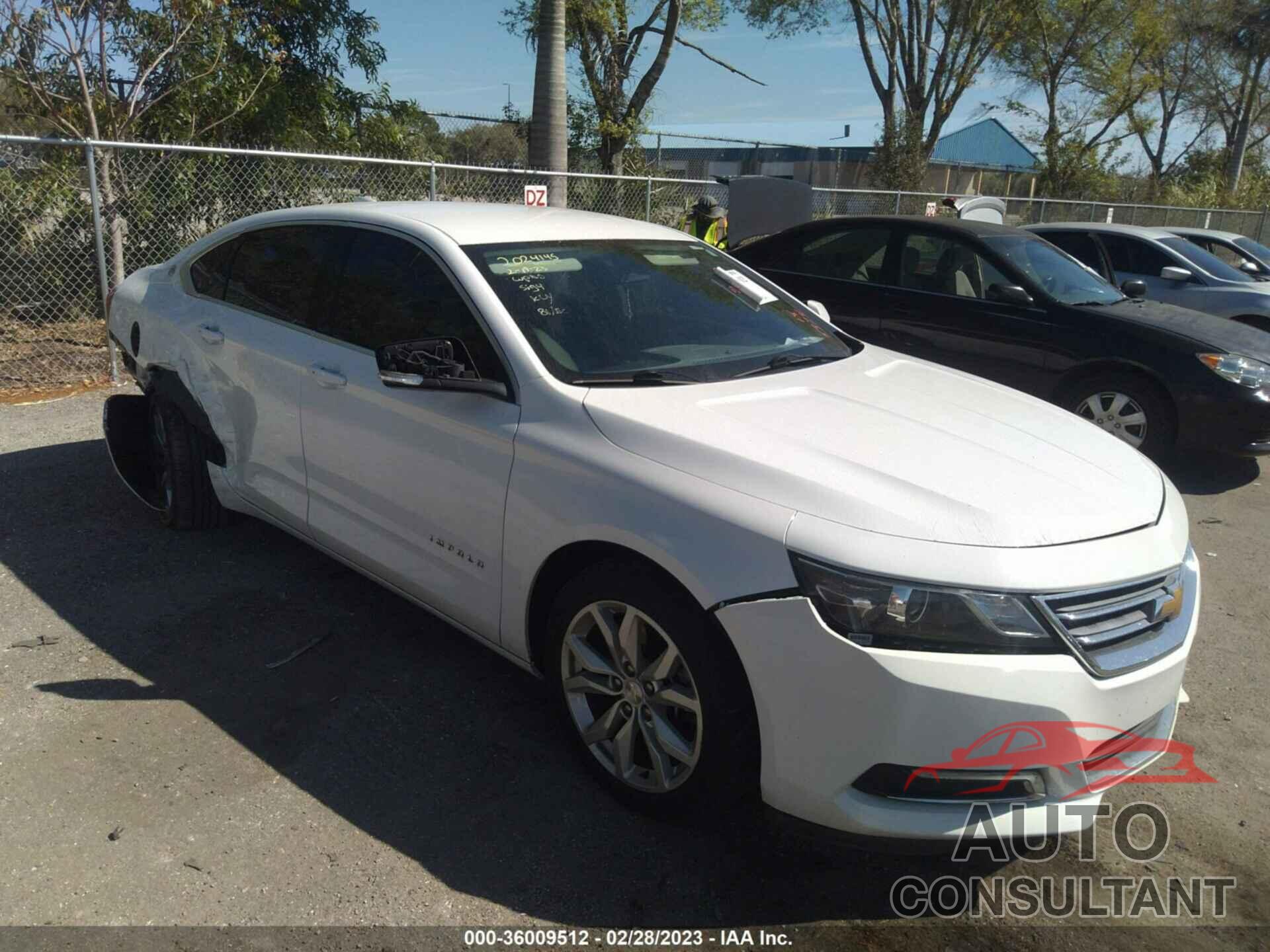 CHEVROLET IMPALA 2018 - 2G1105SA3J9155374