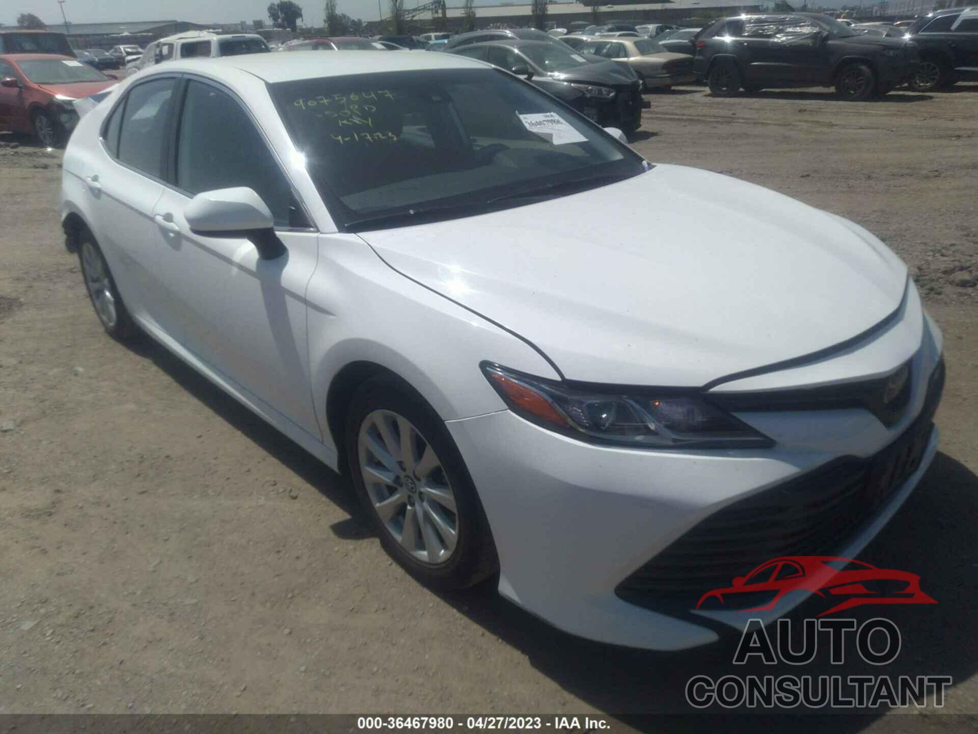 TOYOTA CAMRY 2019 - 4T1B11HKXKU218200