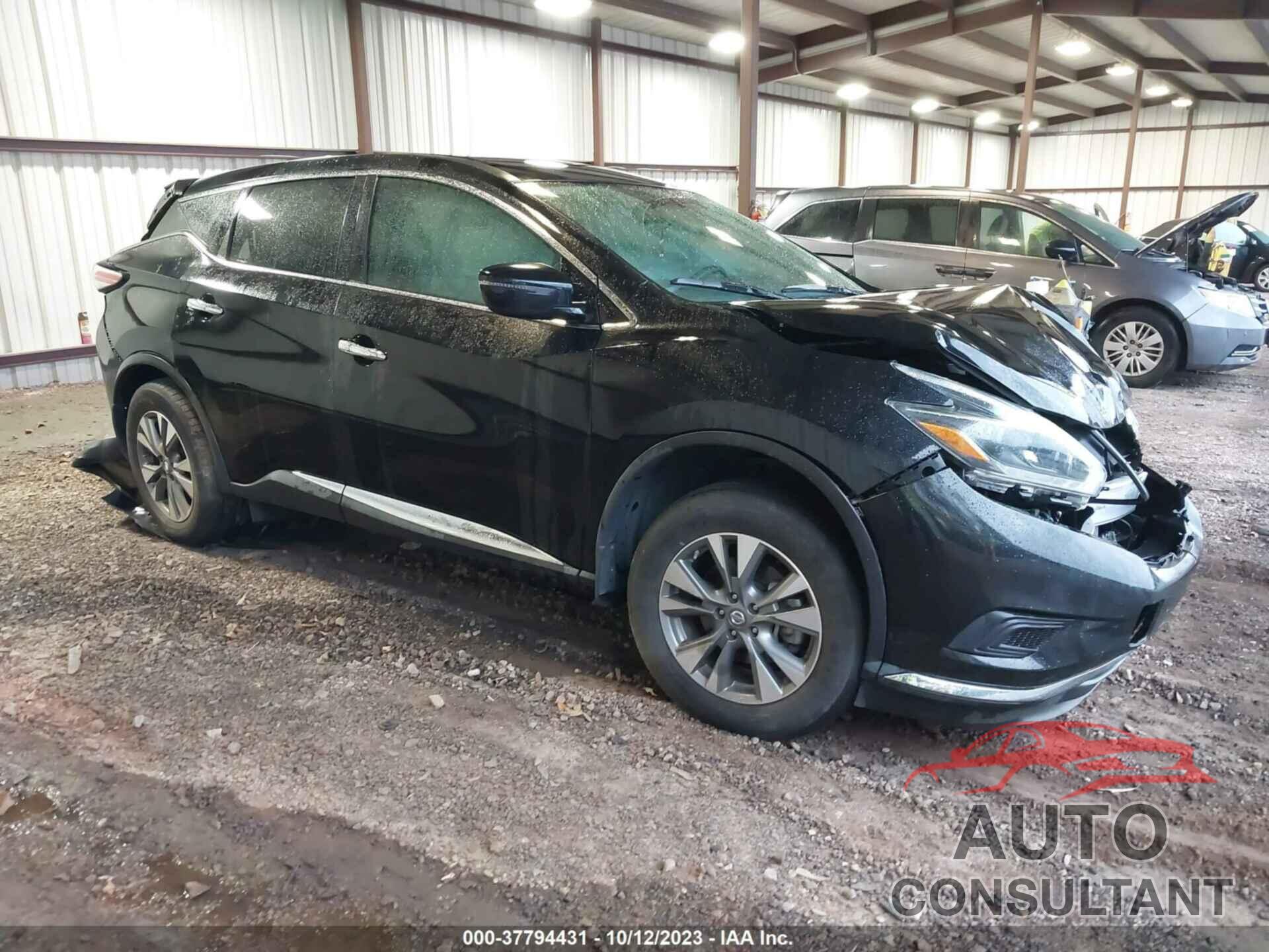 NISSAN MURANO 2018 - 5N1AZ2MG1JN201743