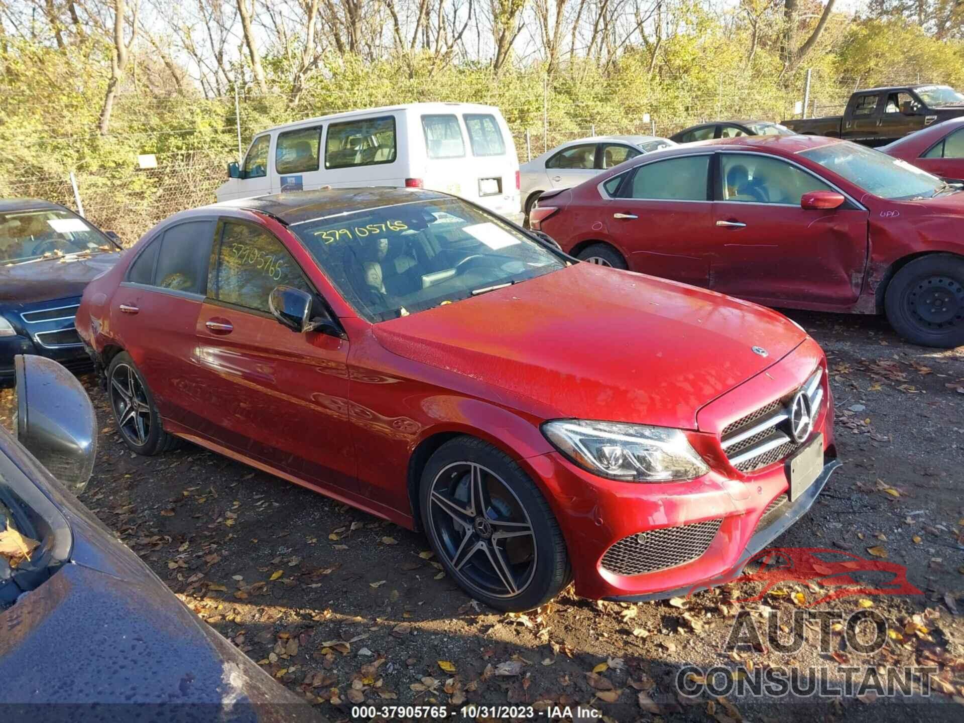MERCEDES-BENZ C-CLASS 2018 - 55SWF4KB7JU240906